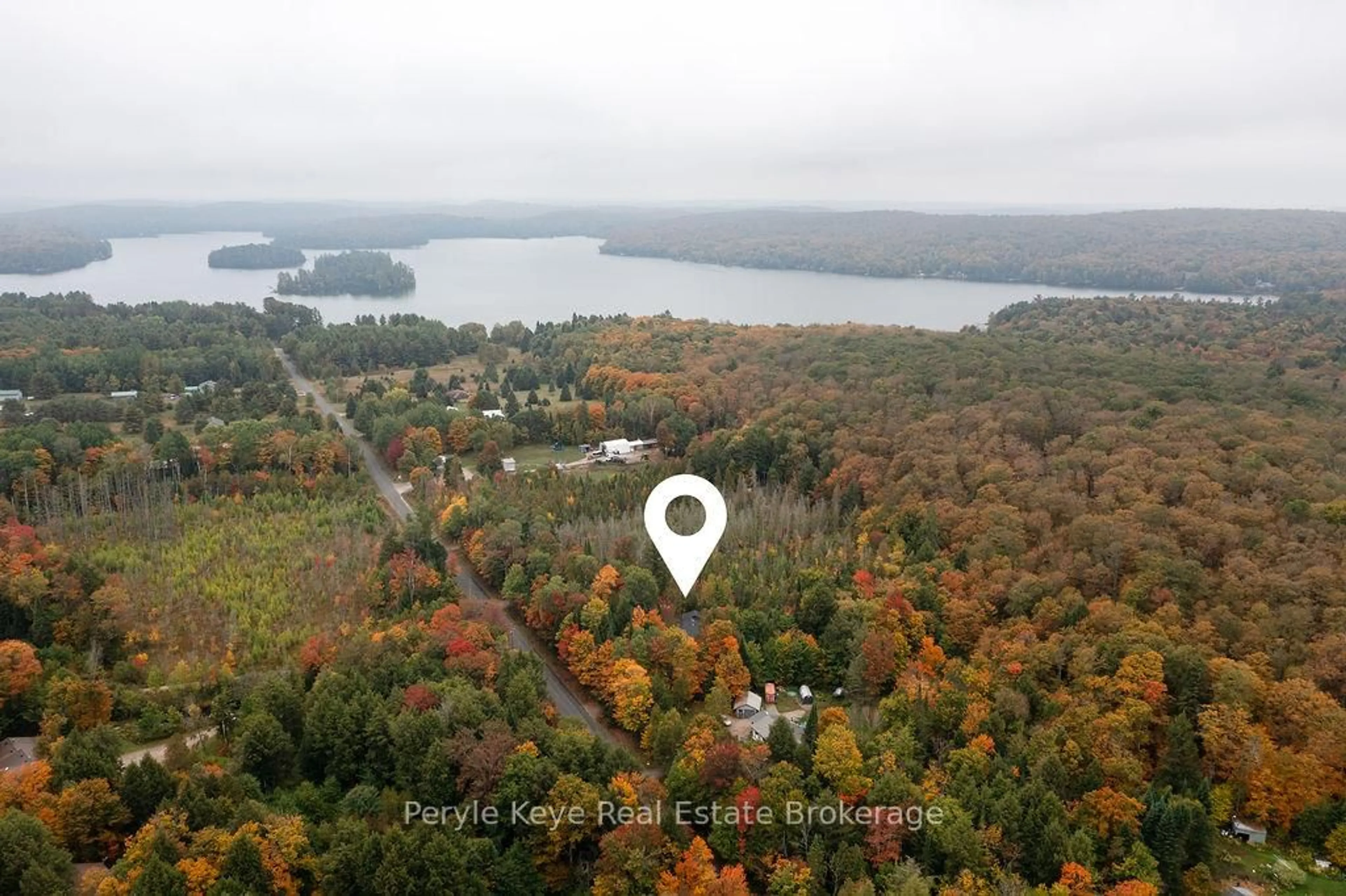 Picture of a map for 1108 Skyline Dr, Armour Ontario P0A 1C0