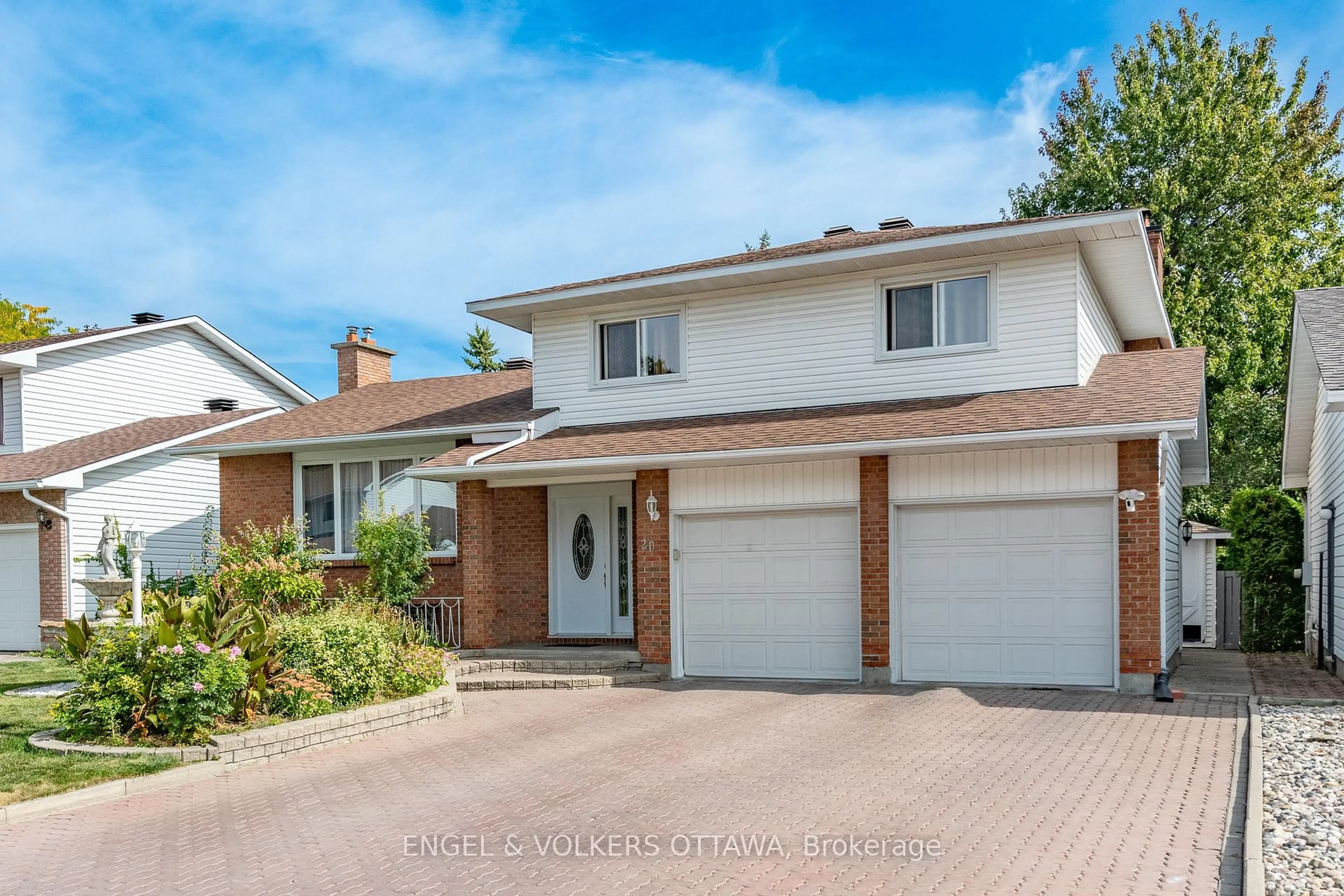 Home with brick exterior material, street for 20 Falk Ave, Barrhaven Ontario K2J 1L1