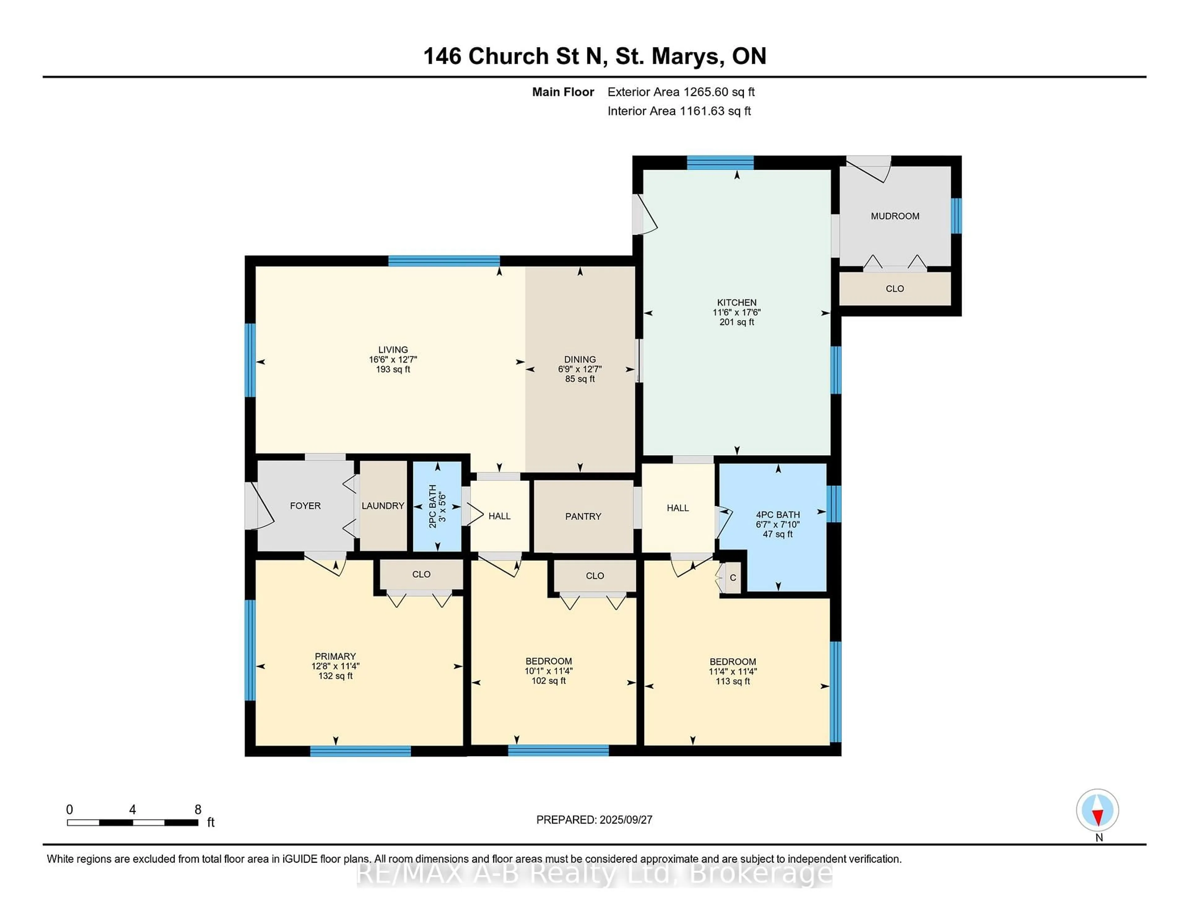 Floor plan for 146 Church St, St. Marys Ontario N4X 1A0
