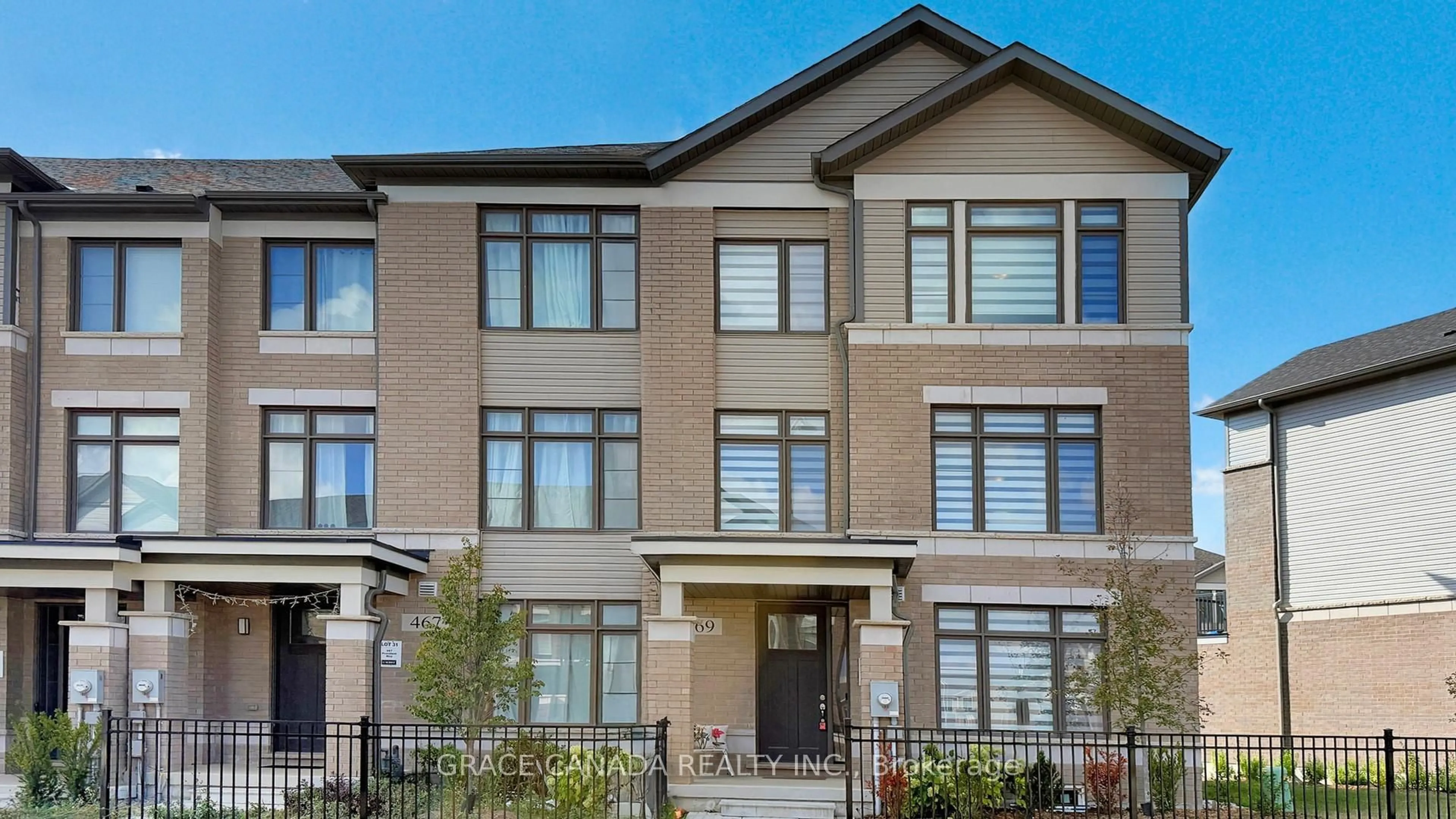 Home with brick exterior material, street for 469 Provident Way, Hamilton Ontario L0R 1W0