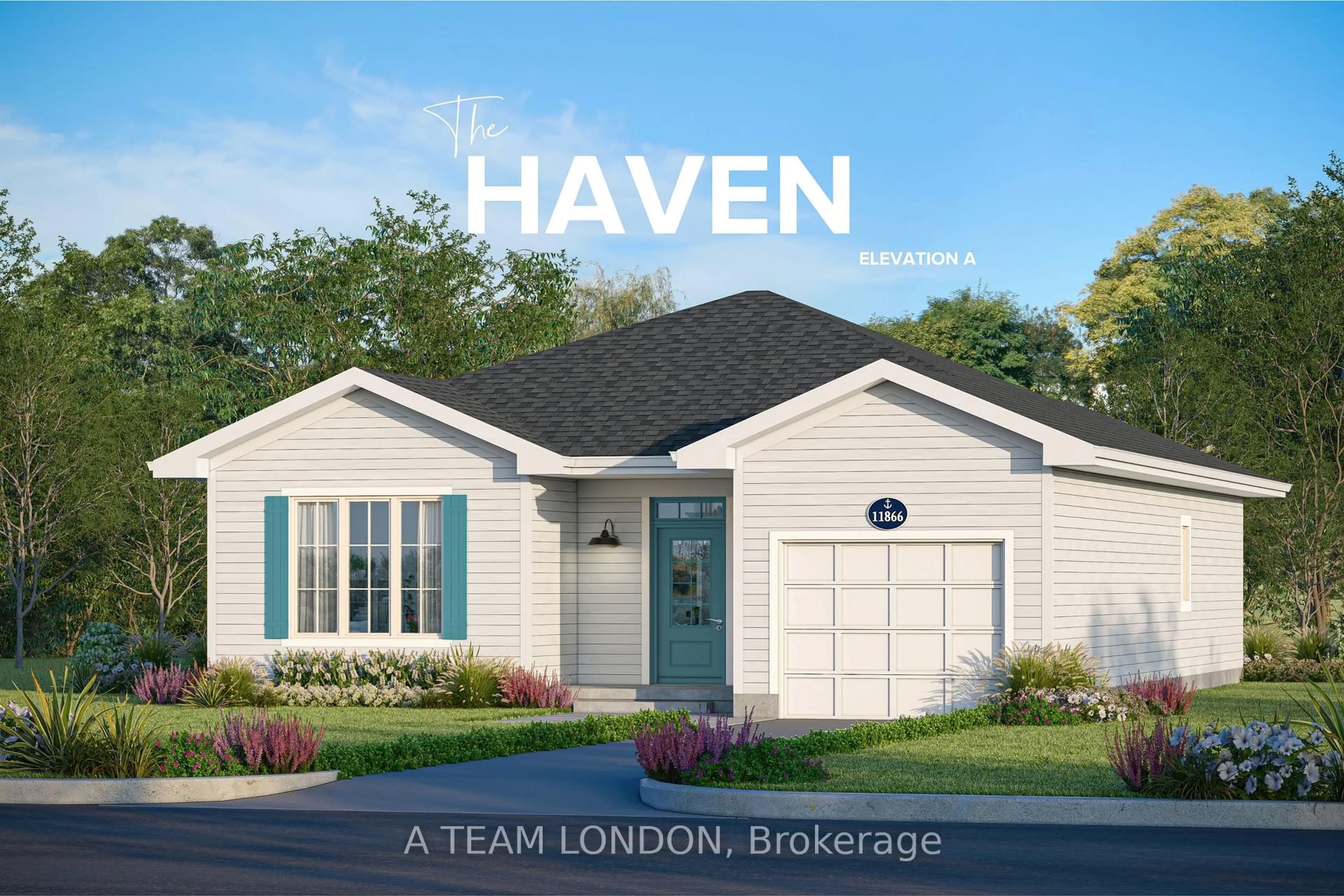 Home with vinyl exterior material, street for 25 Harbour Way, Central Elgin Ontario N5L 1C5