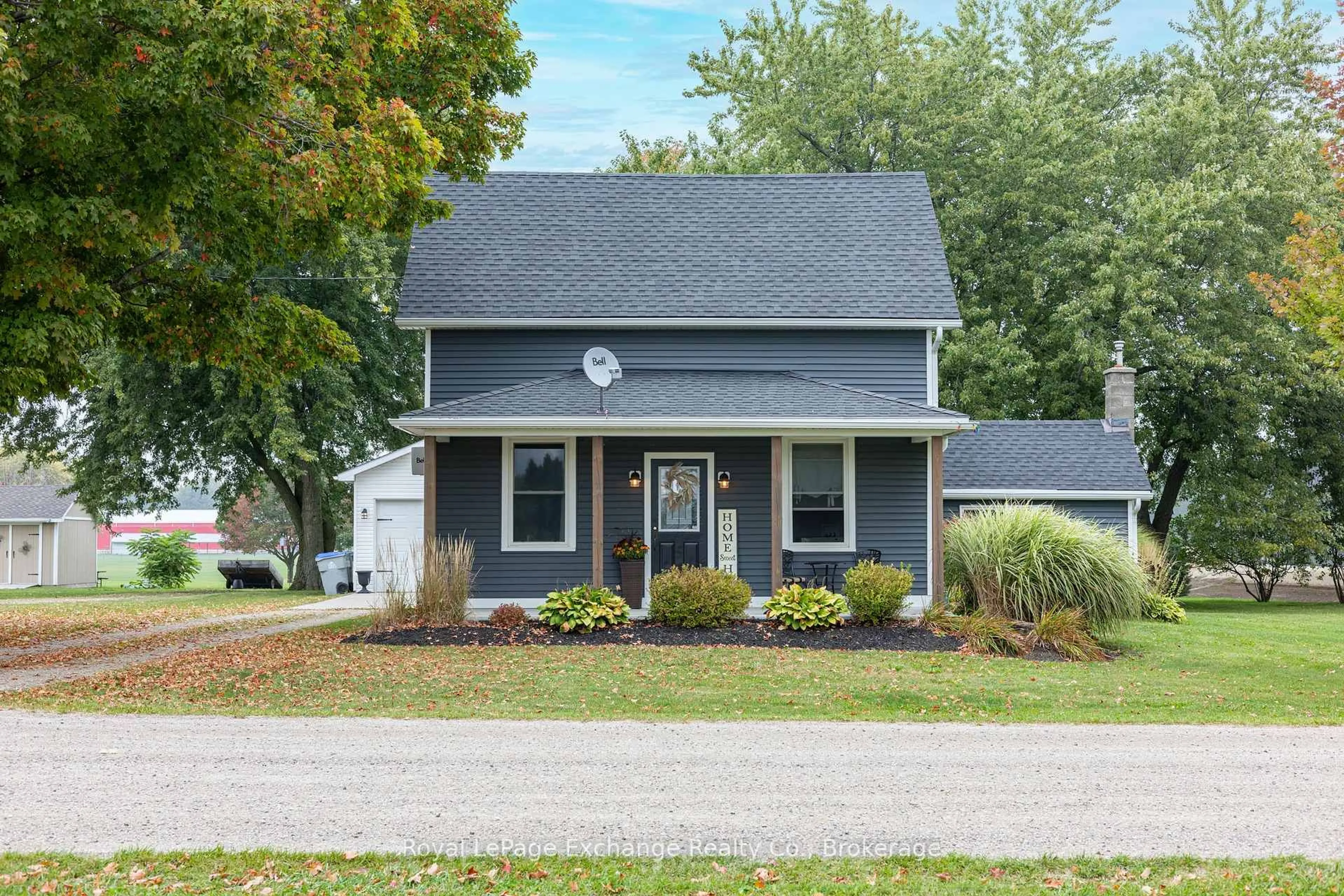 Home with vinyl exterior material, street for 42680 Graham Rd, Huron East Ontario N0G 1H0