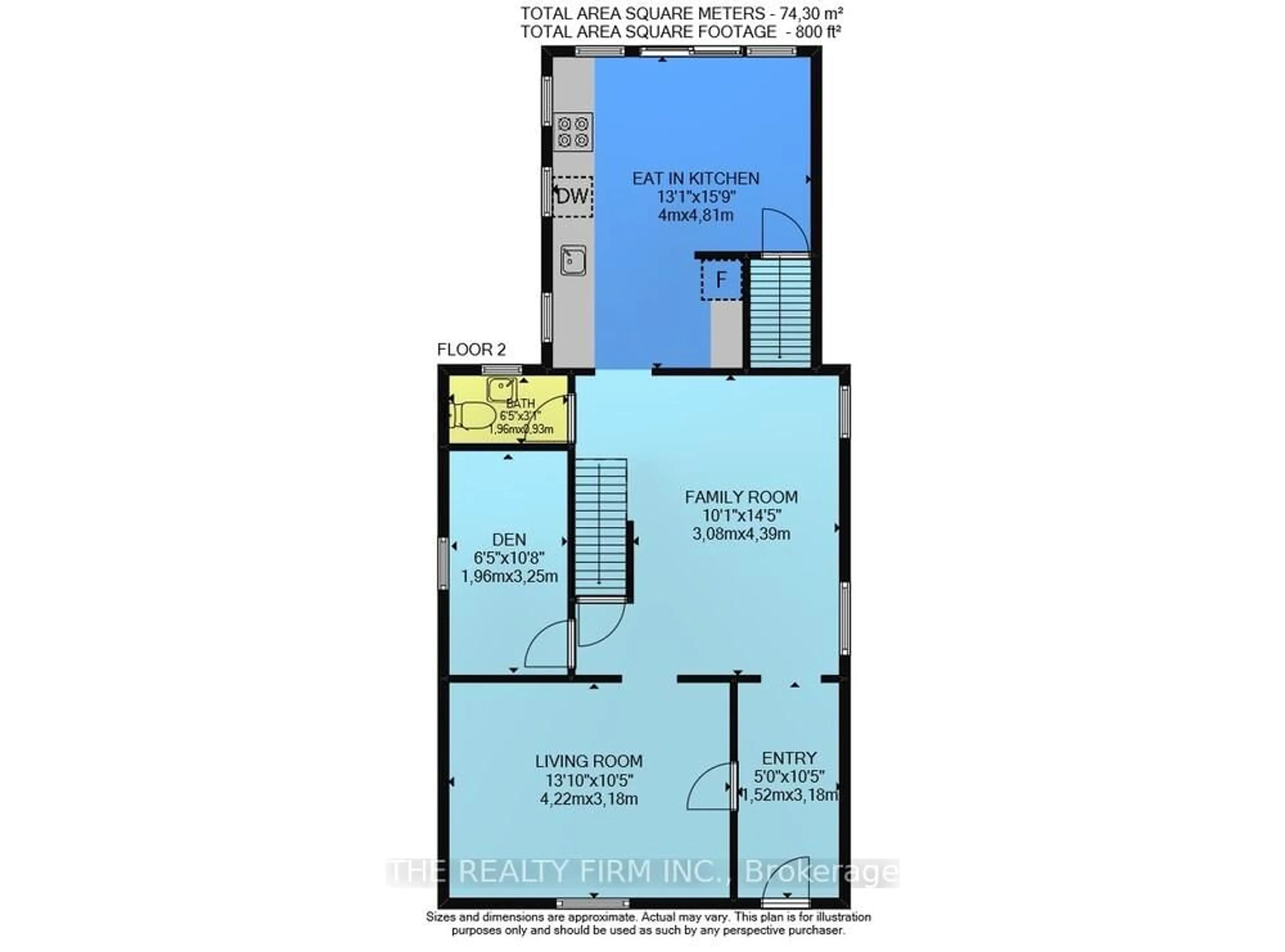 Floor plan for 62 Palace St, London East Ontario N6B 3A7