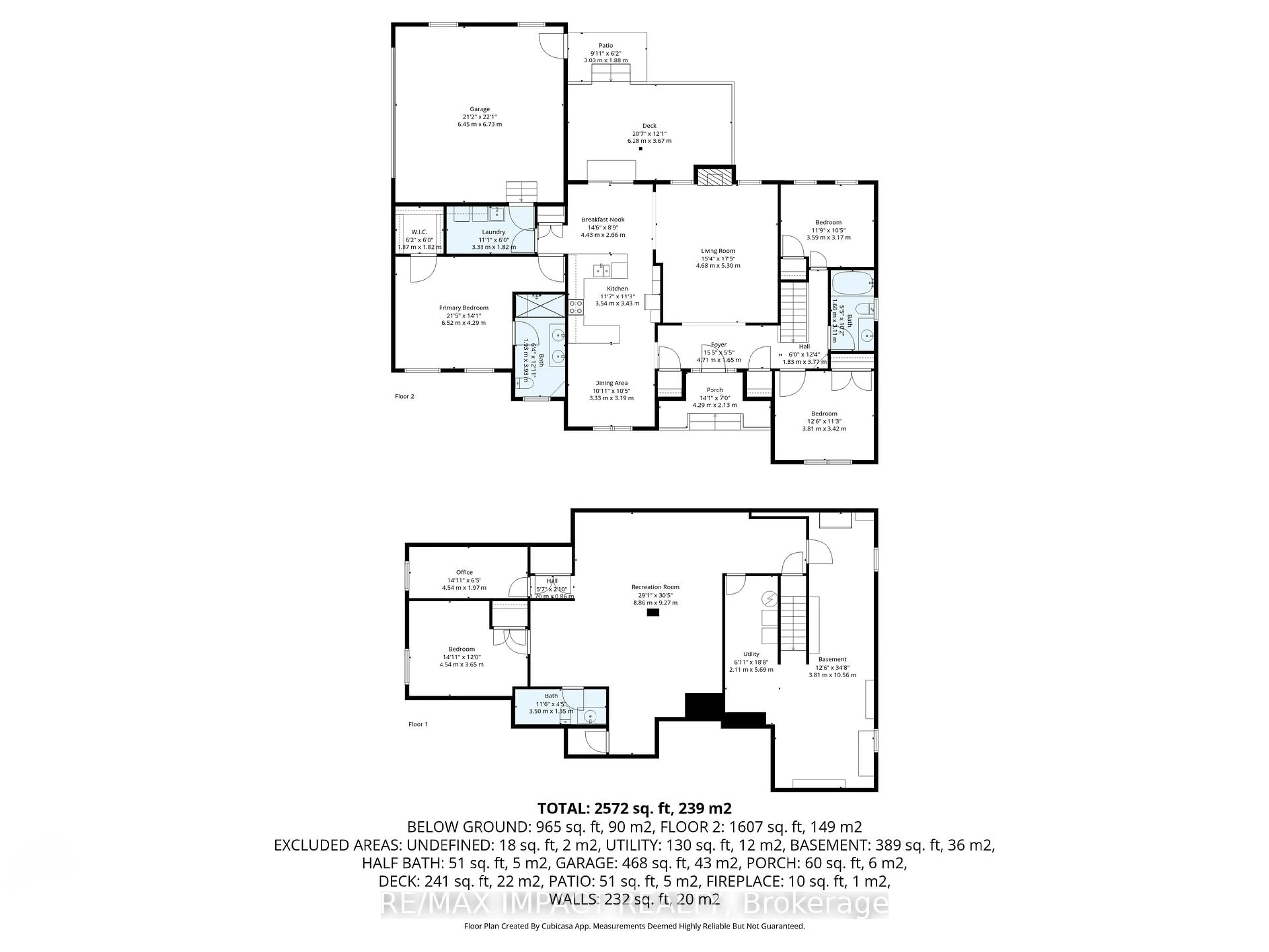 Floor plan for 13 Oliver's Lane, Cobourg Ontario K9A 5R1