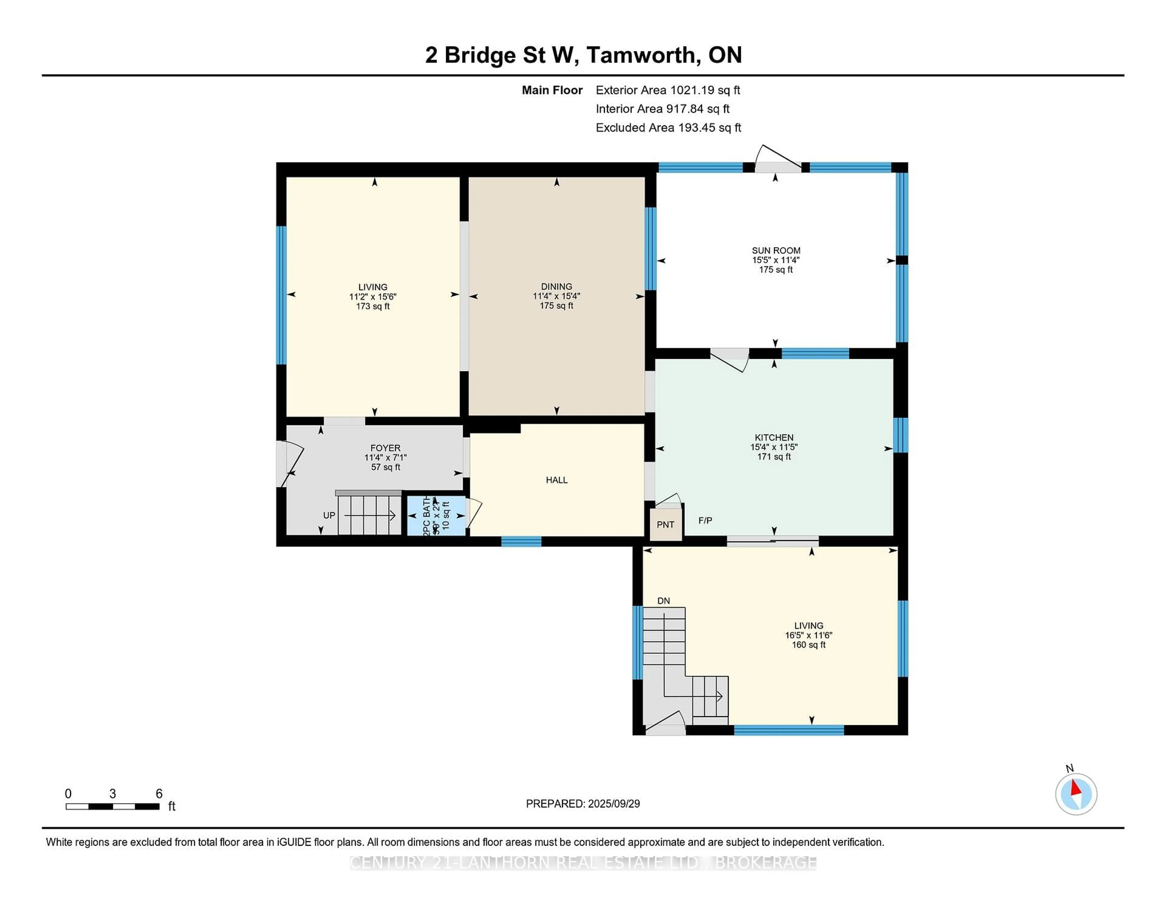 Floor plan for 2 Bridge St, Tamworth Ontario K0K 3G0