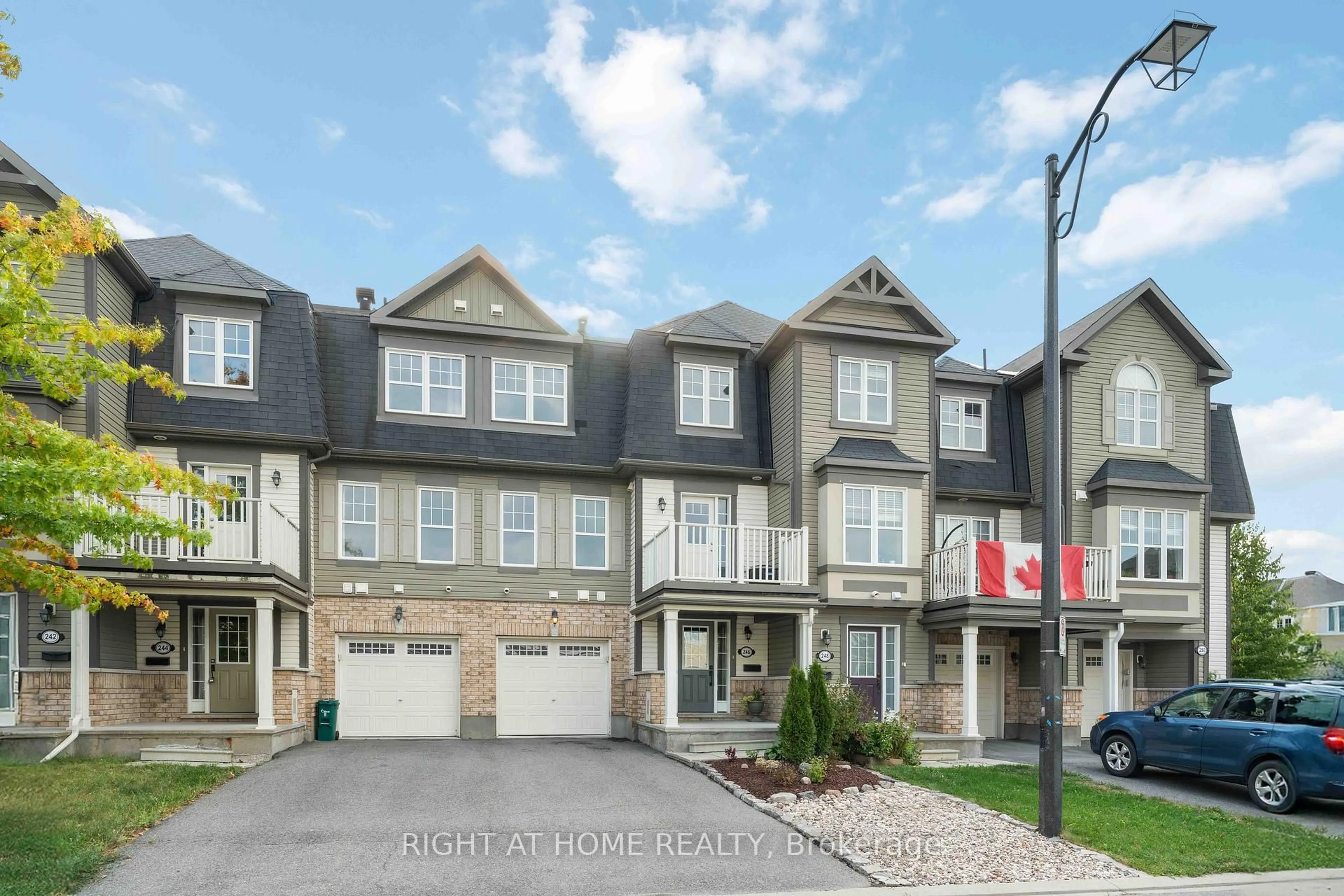 A pic from outside/outdoor area/front of a property/back of a property/a pic from drone, street for 246 Cayman Rd, Ottawa Ontario K2S 0N8