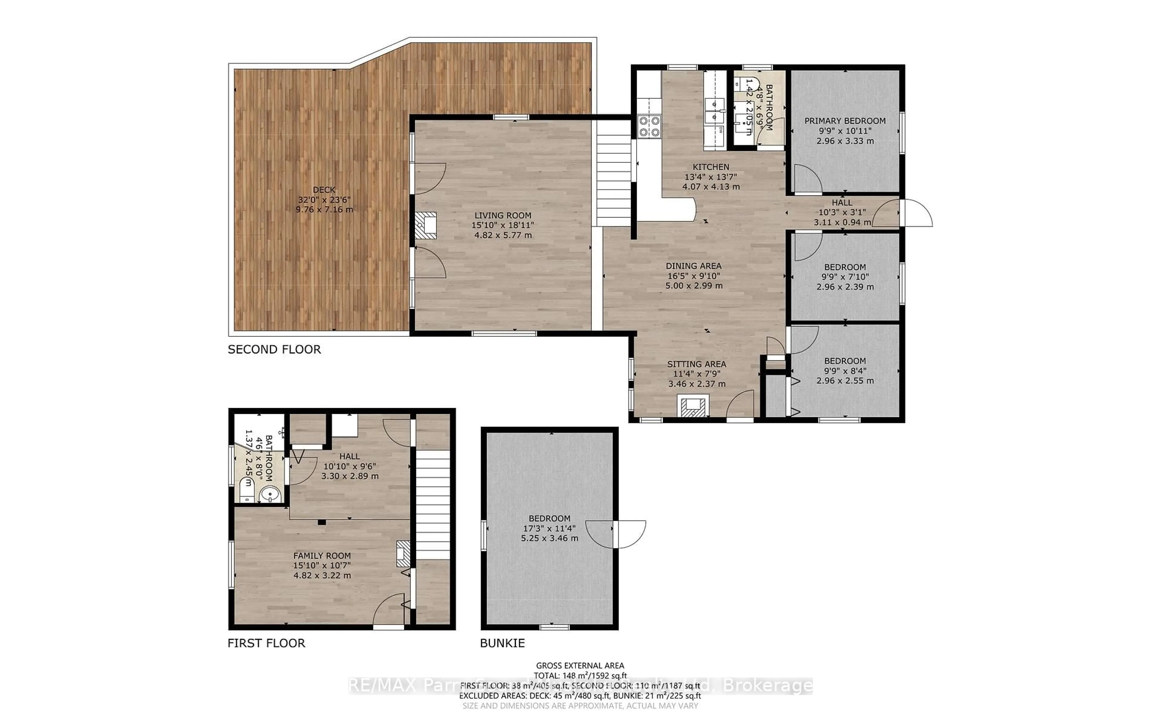 Floor plan for 252 Burnett's Rd, McKellar Ontario P2A 0B5