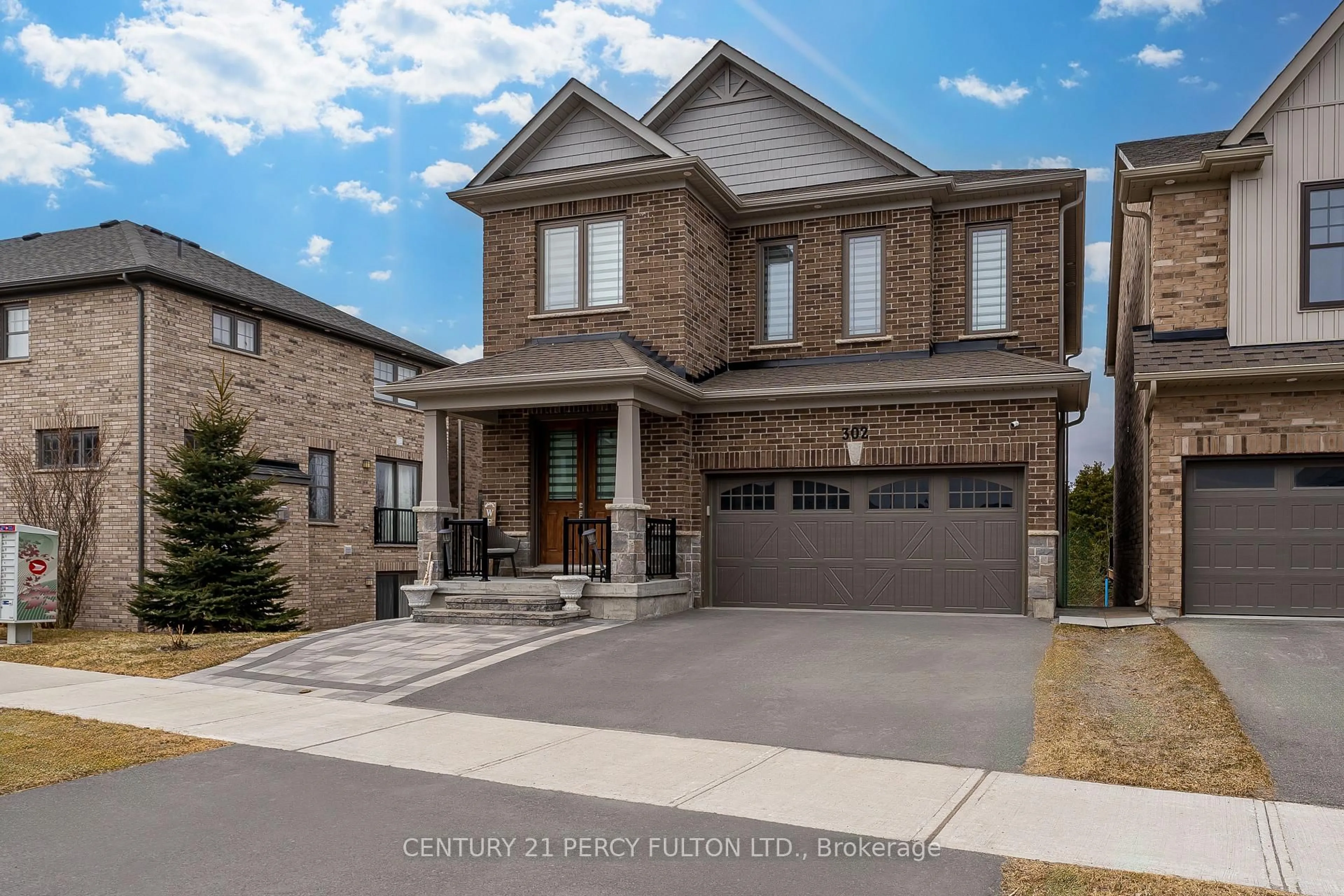 Home with brick exterior material, street for 302 Cullen Tr, Peterborough Ontario K9H 0J8