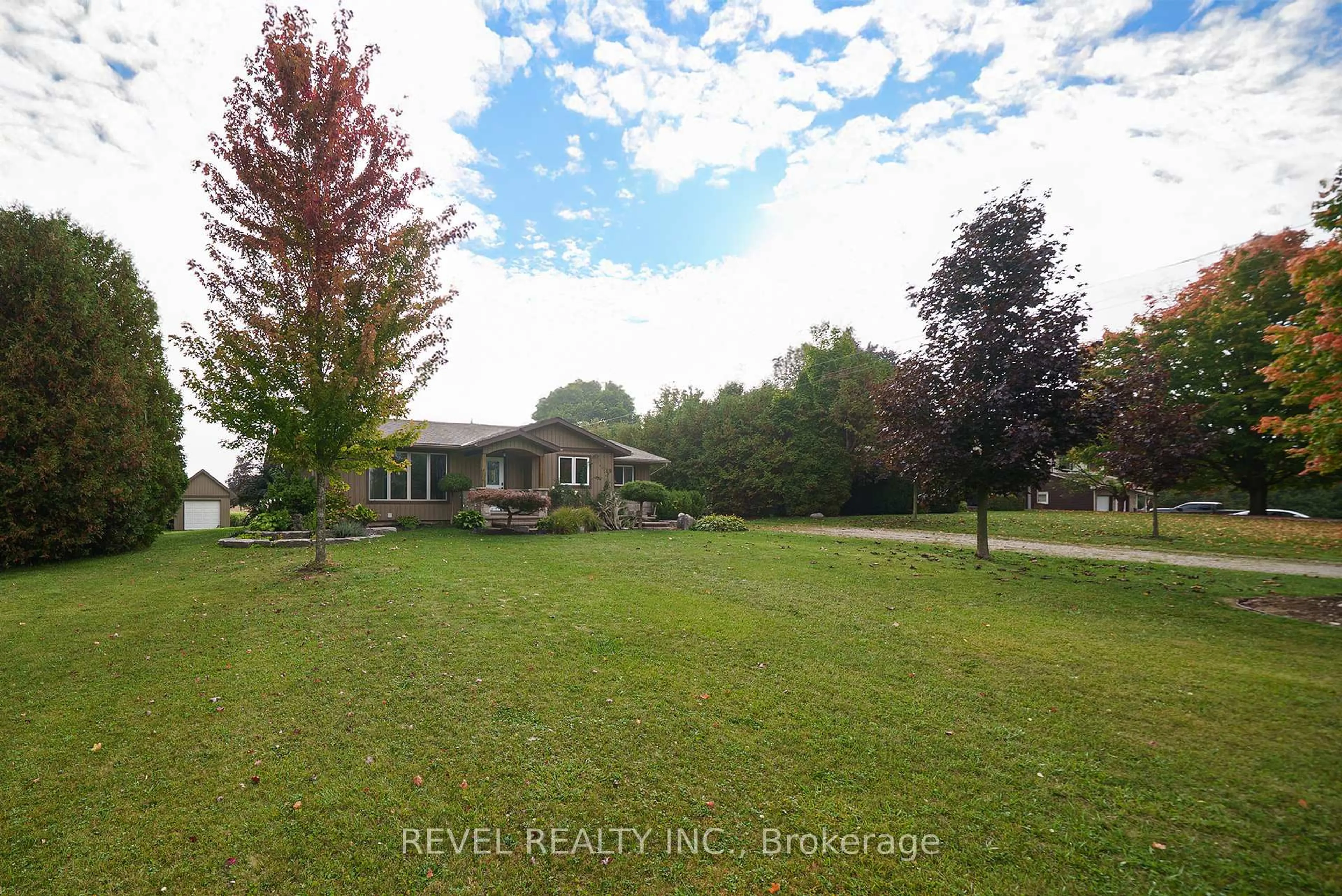 A pic from outside/outdoor area/front of a property/back of a property/a pic from drone, water/lake/river/ocean view for 19 Burgess St, Norwich Ontario N0J 1P0