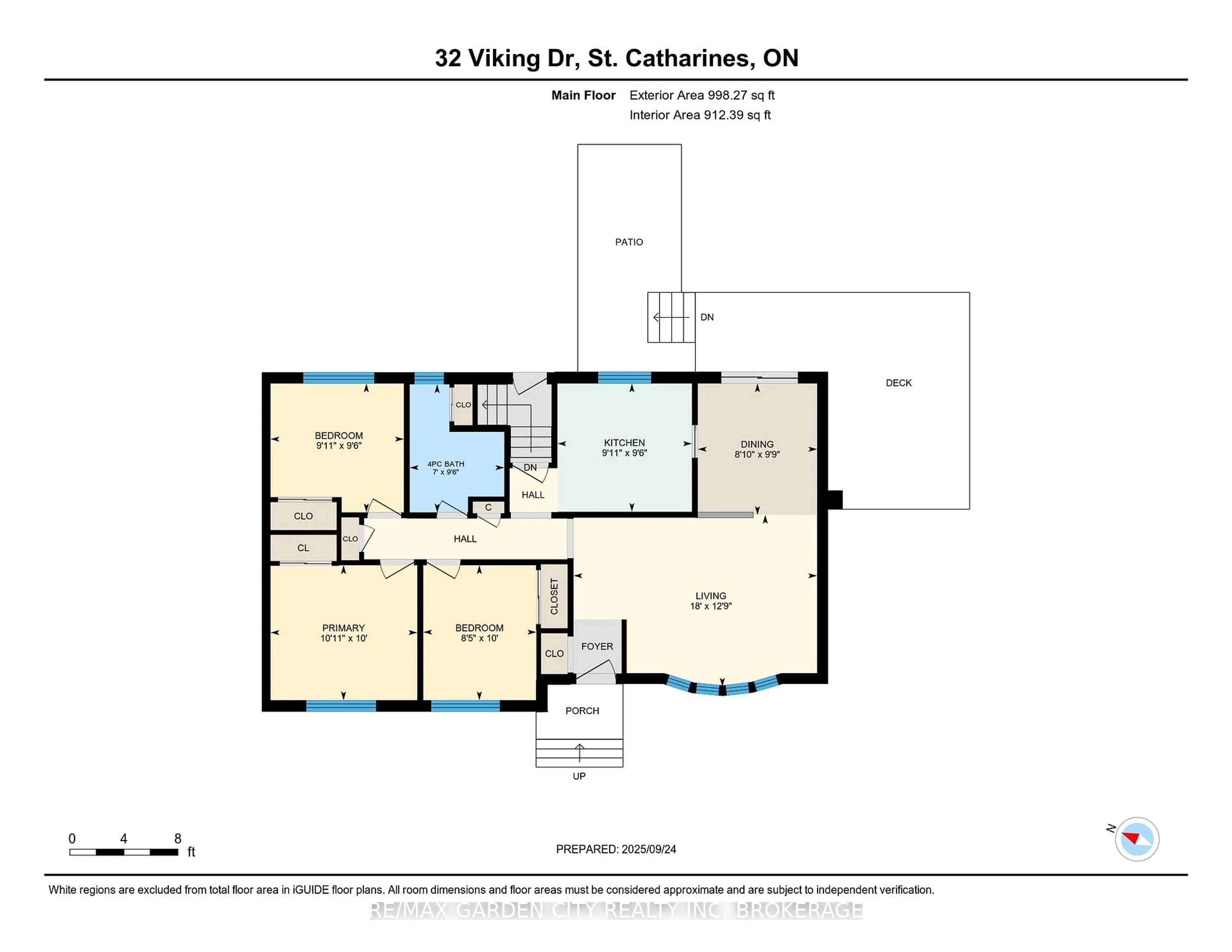 Floor plan for 32 Viking Dr, St. Catharines Ontario L2M 2V3