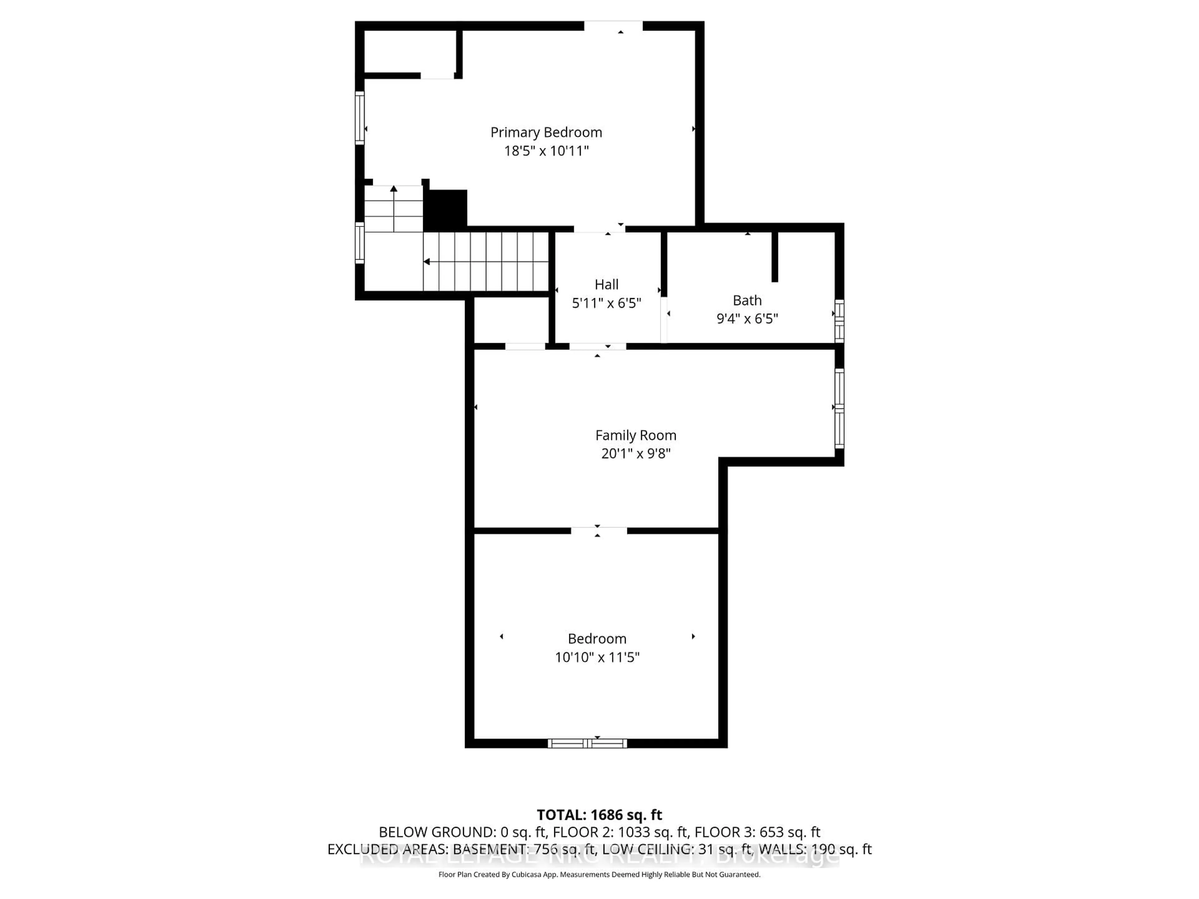 Floor plan for 248 Bell St, Port Colborne Ontario L3K 1J4