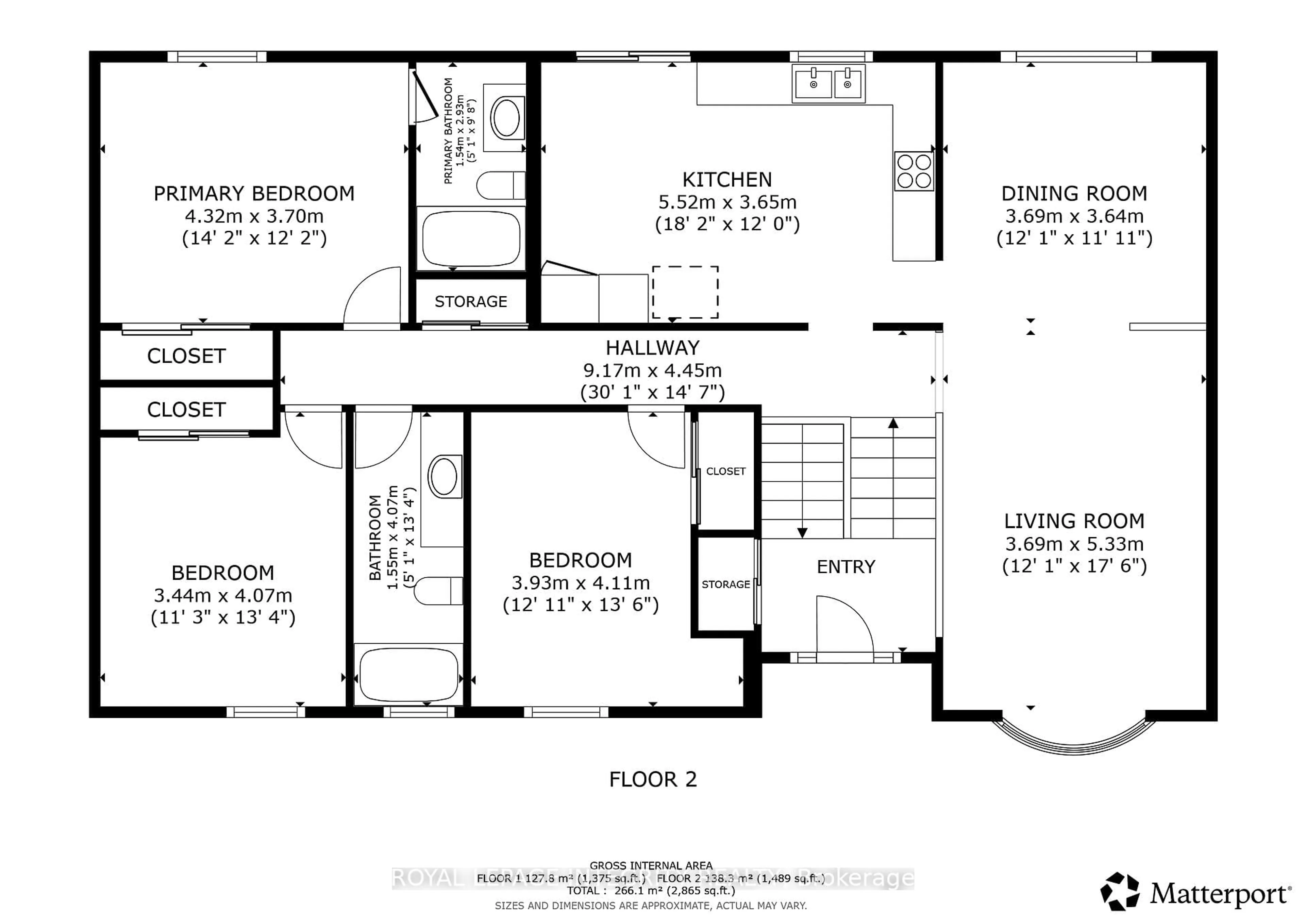Floor plan for 261 Kings Creek Rd, Ashton Ontario K0A 1B0
