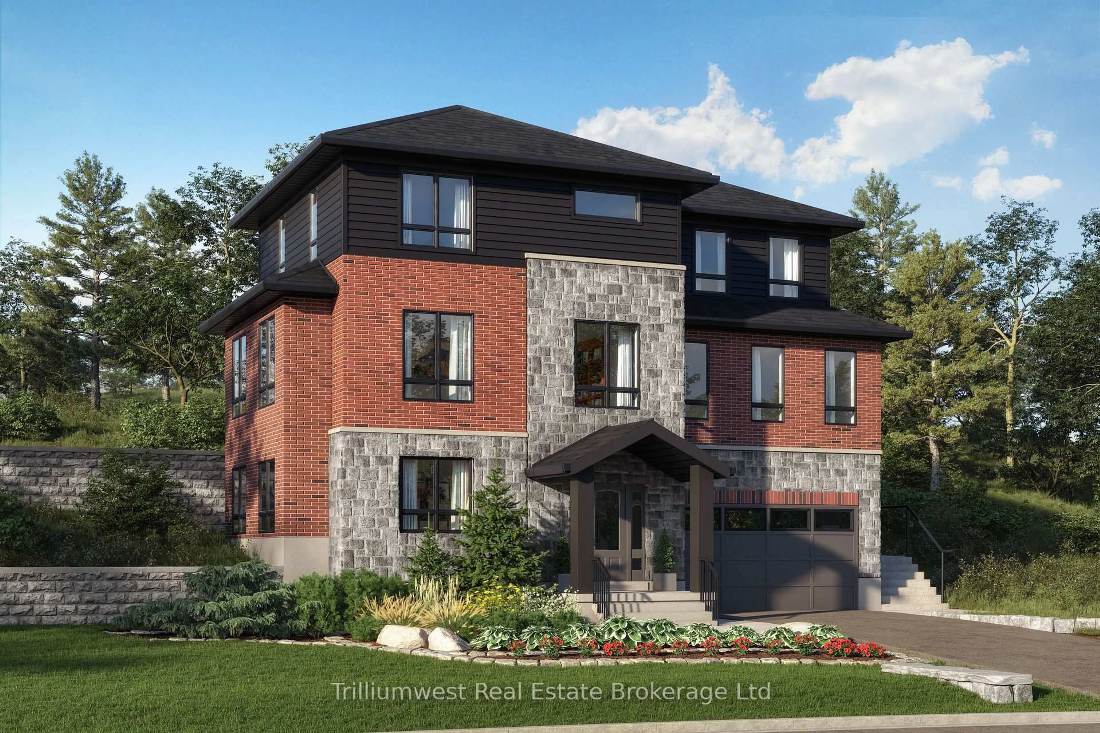 Home with brick exterior material, building for Lot 3 George St, Guelph/Eramosa Ontario N0B 2K0