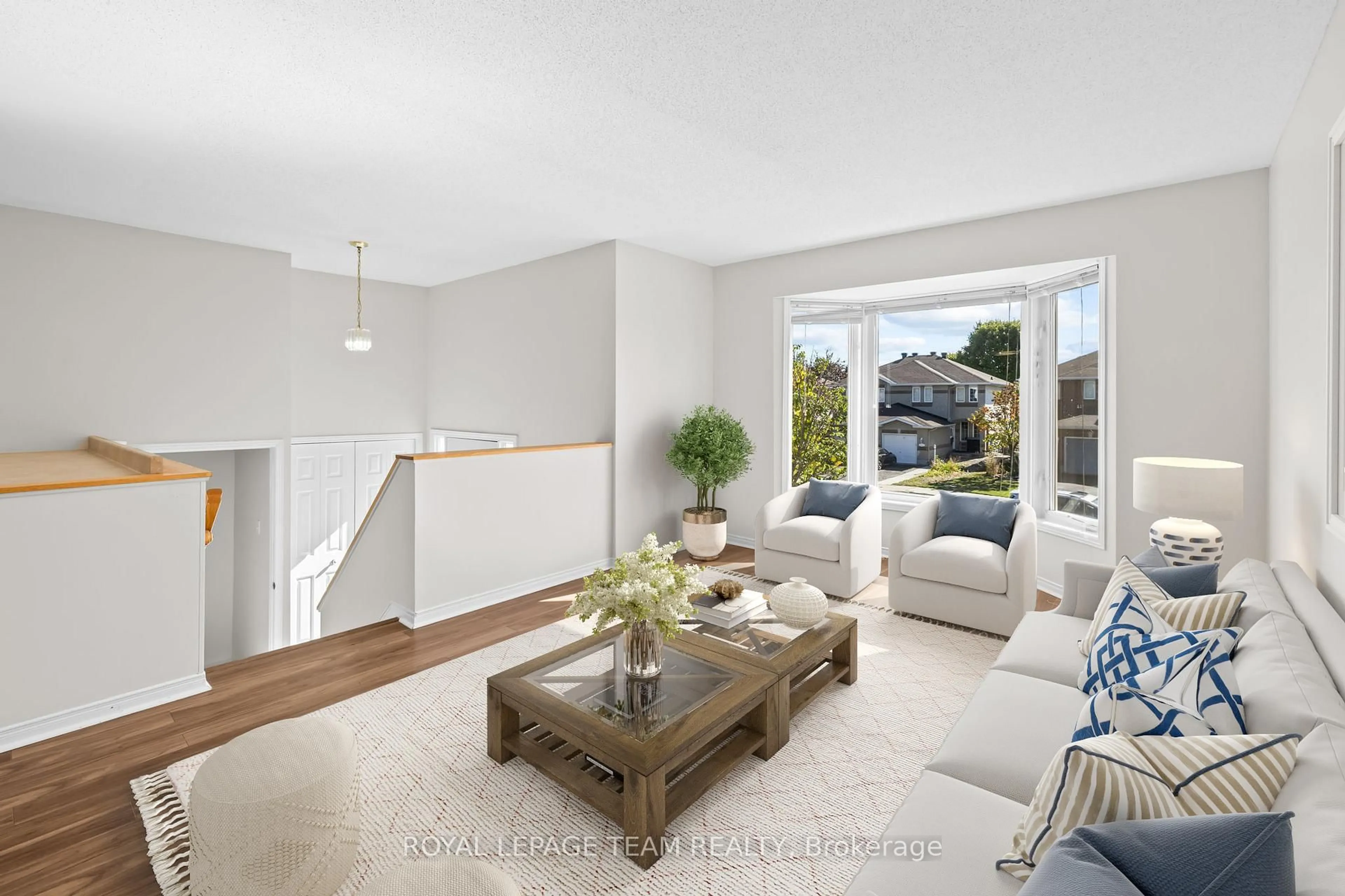 Living room with furniture, unknown for 183 Mountshannon Dr, Ottawa Ontario K2J 4R9
