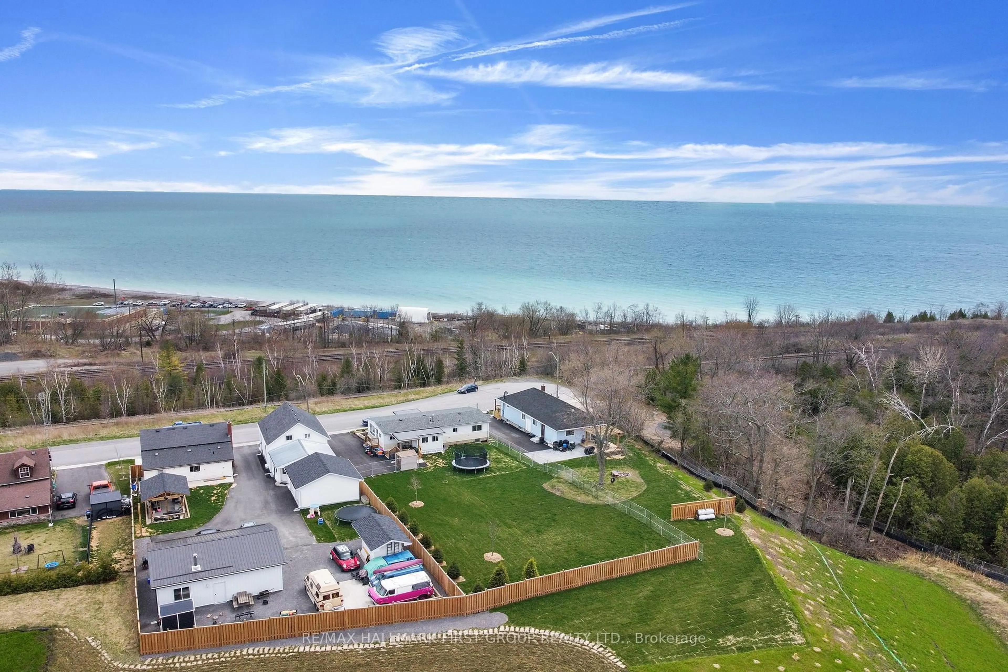 A pic from outside/outdoor area/front of a property/back of a property/a pic from drone, water/lake/river/ocean view for 64 Alexander St, Port Hope Ontario L1A 1B3
