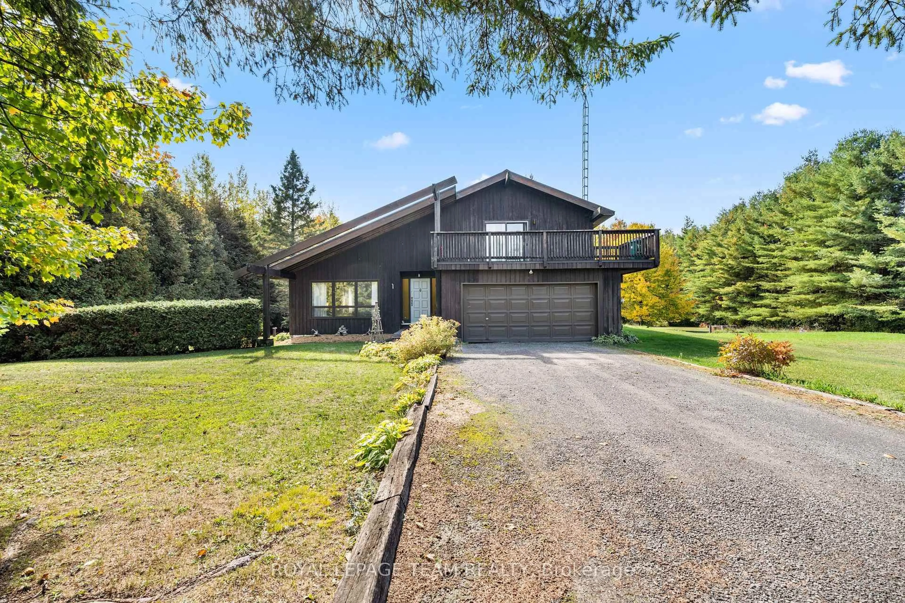 A pic from outside/outdoor area/front of a property/back of a property/a pic from drone, street for 7268 Harnett Rd, North Gower Ontario K0A 2T0
