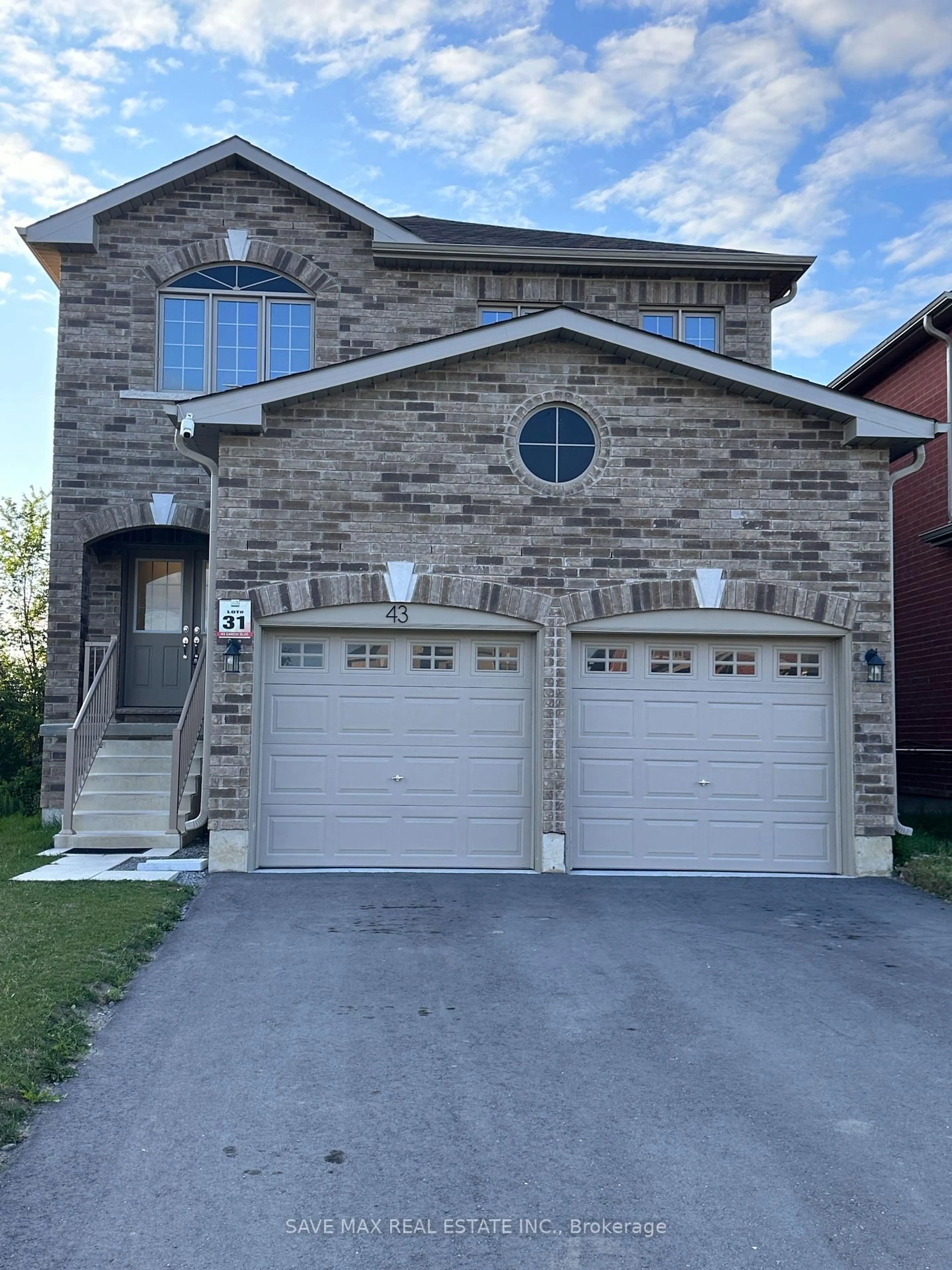 Home with brick exterior material, street for 43 Carew Blvd, Kawartha Lakes Ontario K9V 0P7