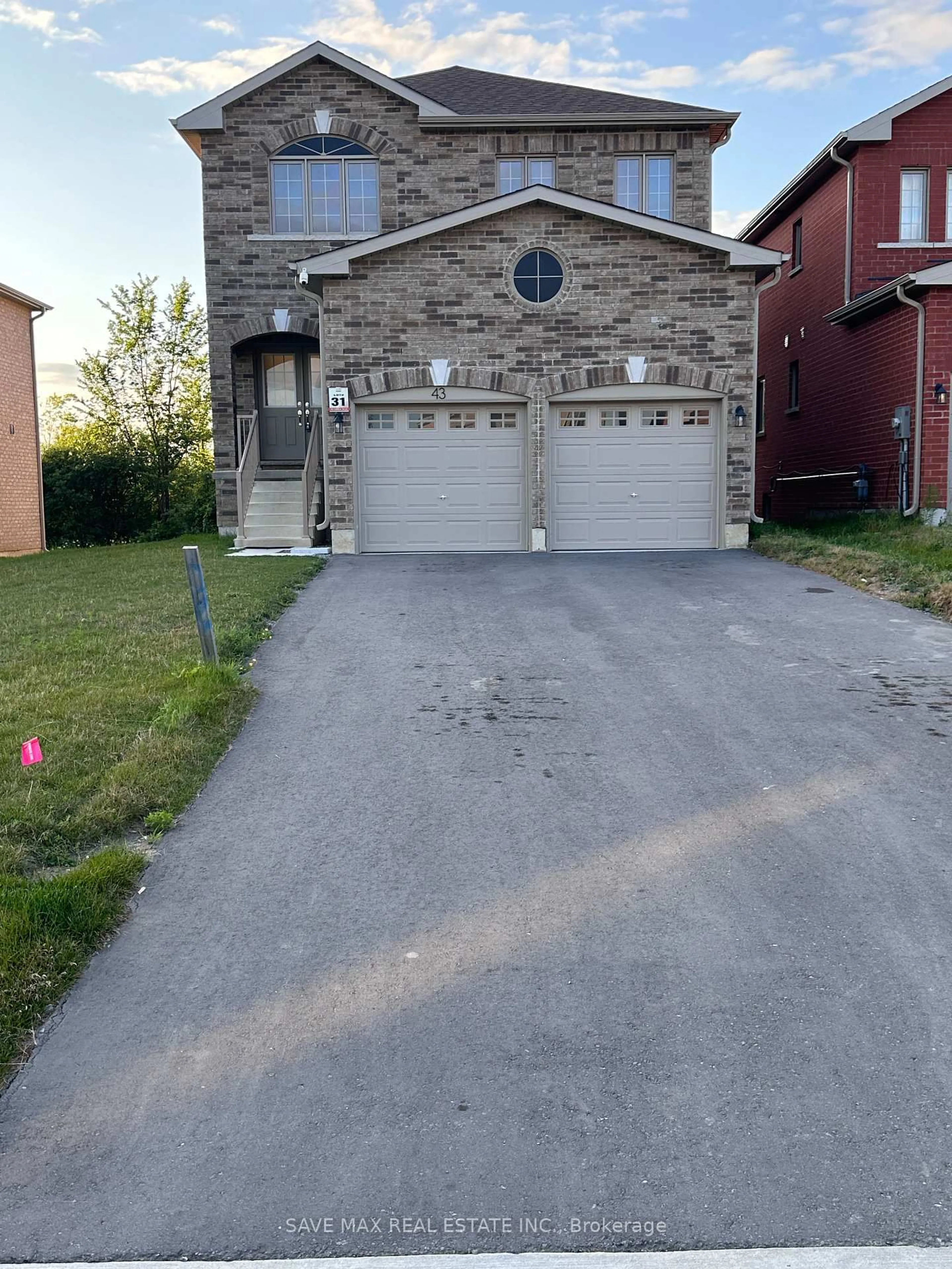 A pic from outside/outdoor area/front of a property/back of a property/a pic from drone, street for 43 Carew Blvd, Kawartha Lakes Ontario K9V 0P7