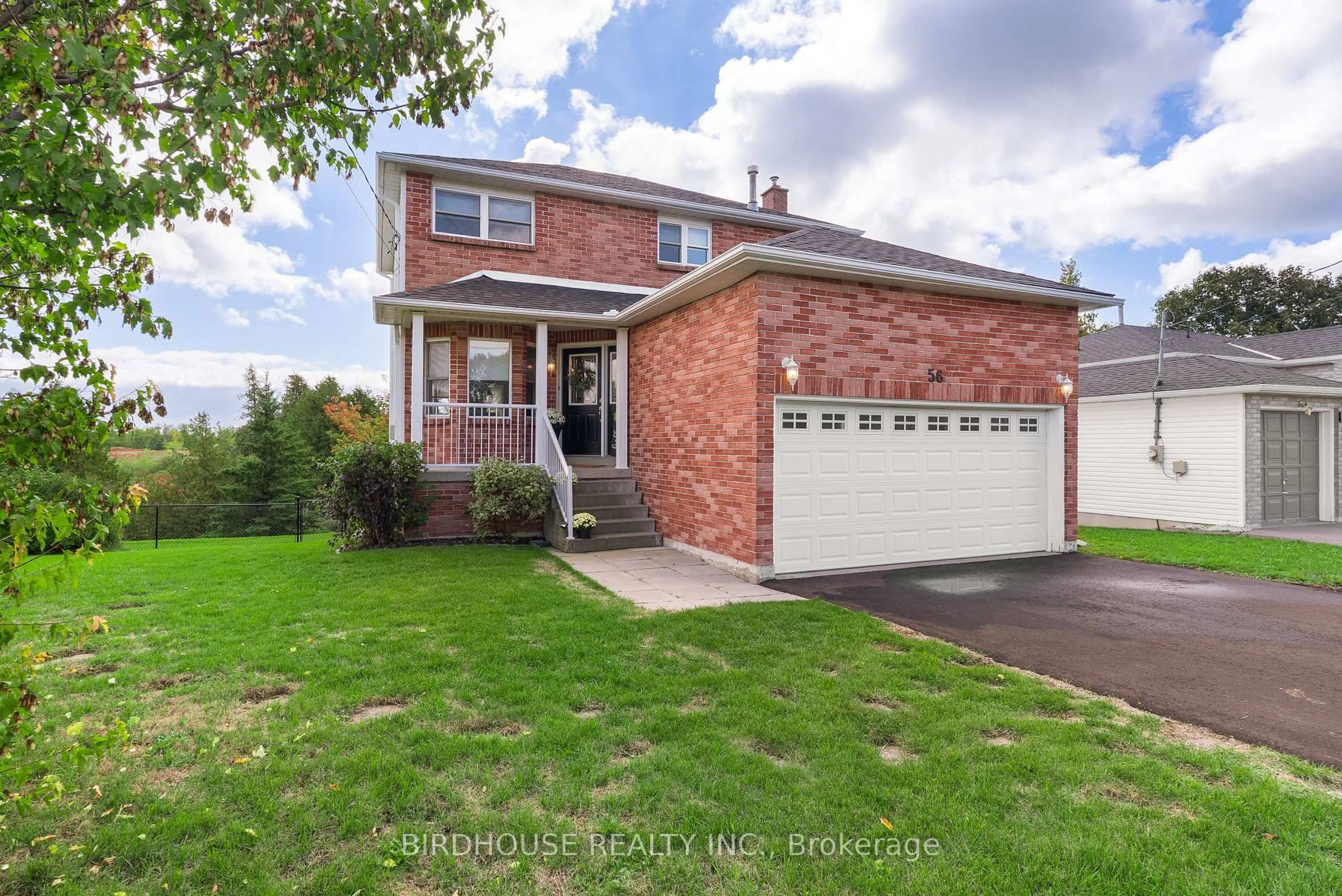 Home with brick exterior material, street for 56 Champlain Blvd, Kawartha Lakes Ontario K9V 4R1