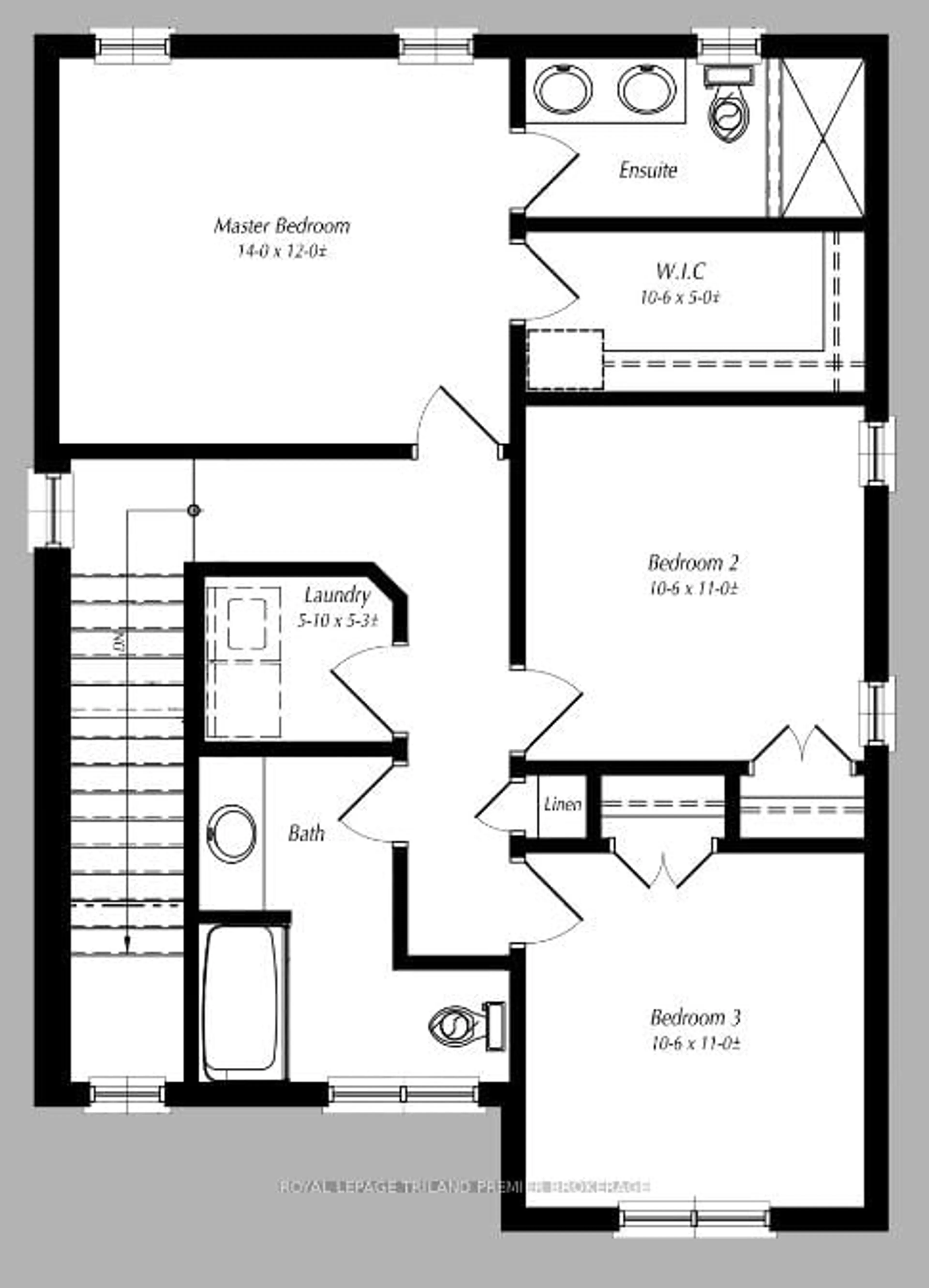 Floor plan for 104 DEARING Dr, South Huron Ontario N0M 1T0