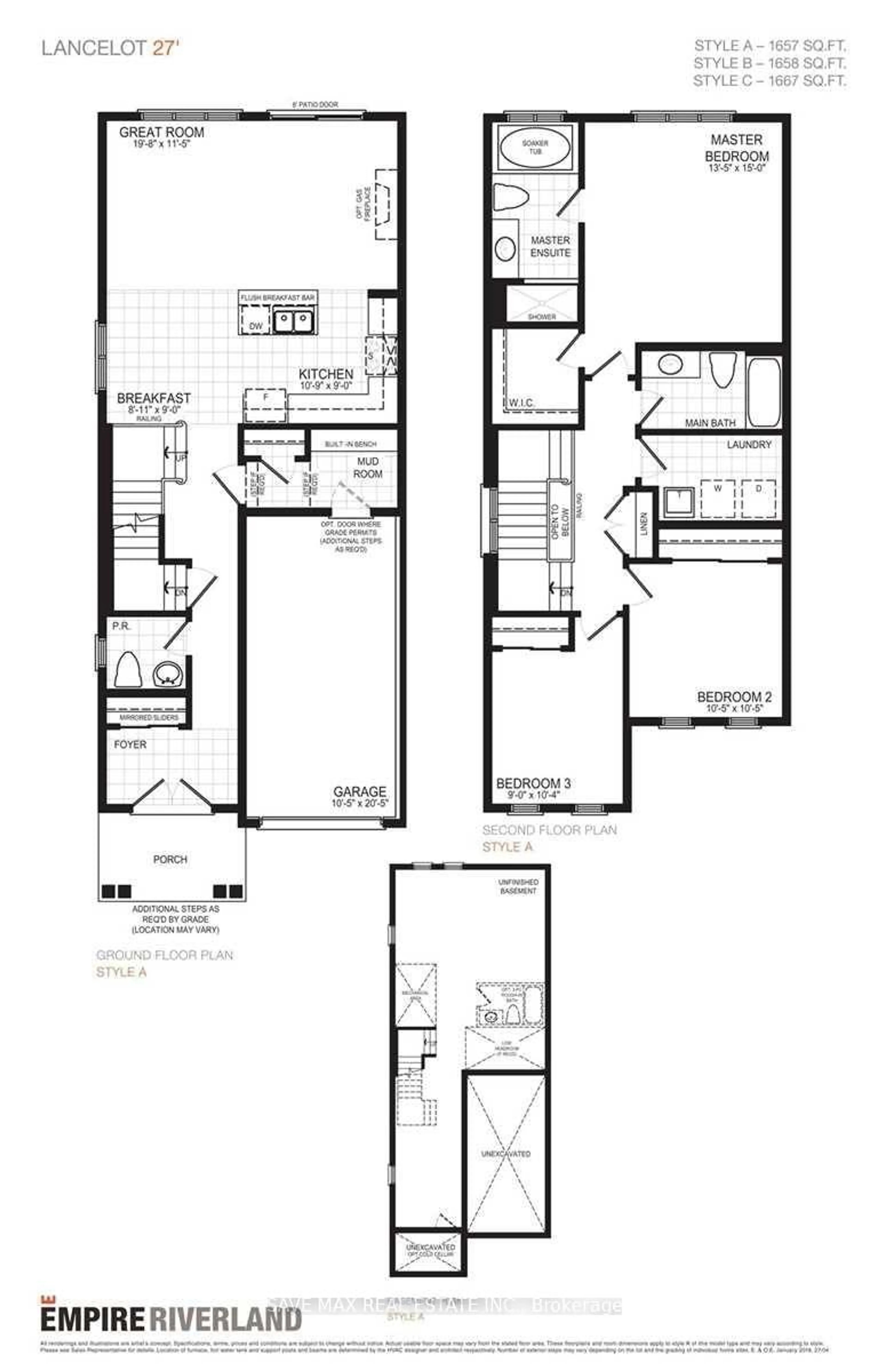 Floor plan for 27 Blacksmith Dr, Woolwich Ontario N0B 1M0
