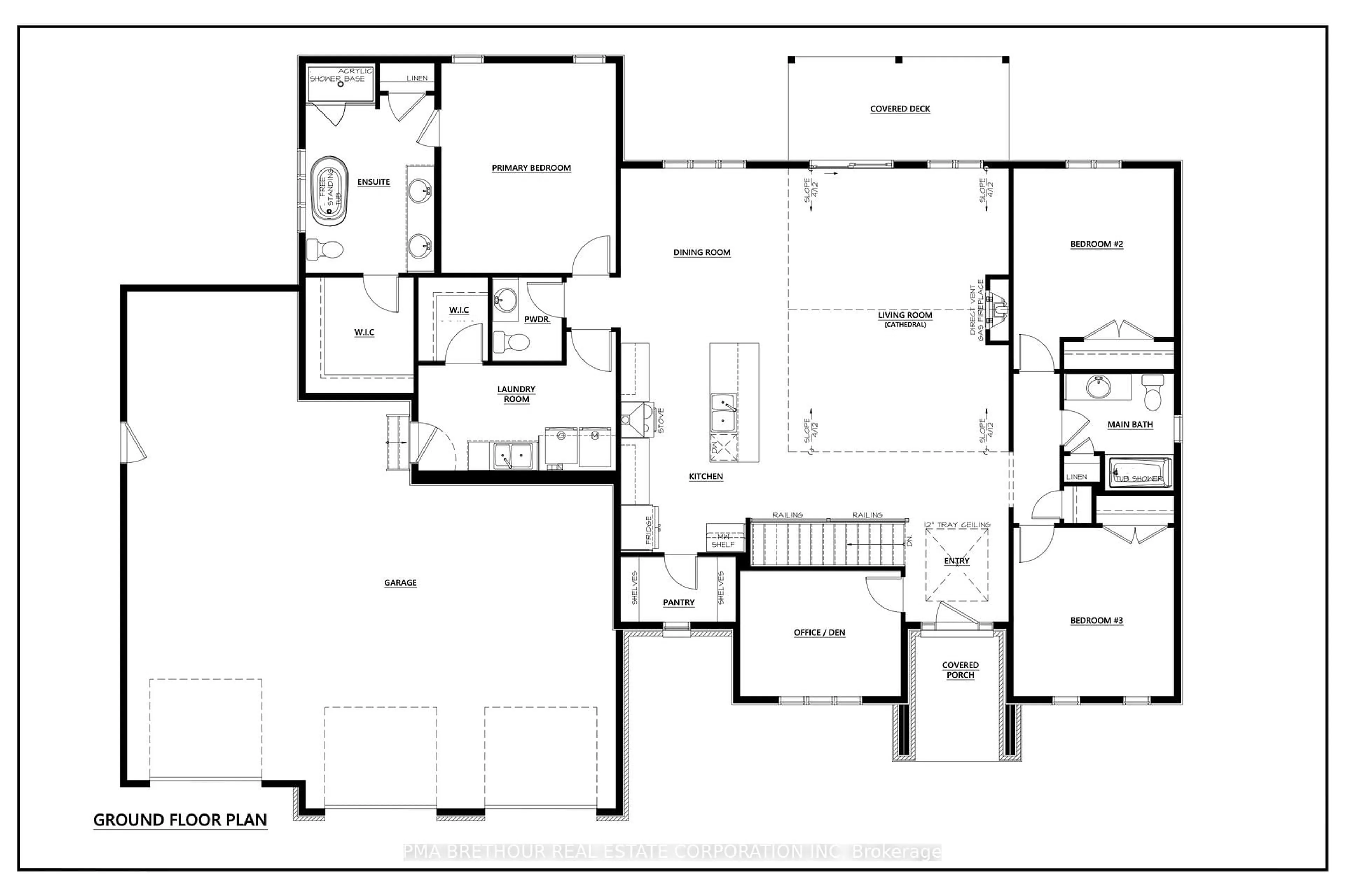 Floor plan for 229 Trudeau Cres, Russell Ontario K4R 1E5
