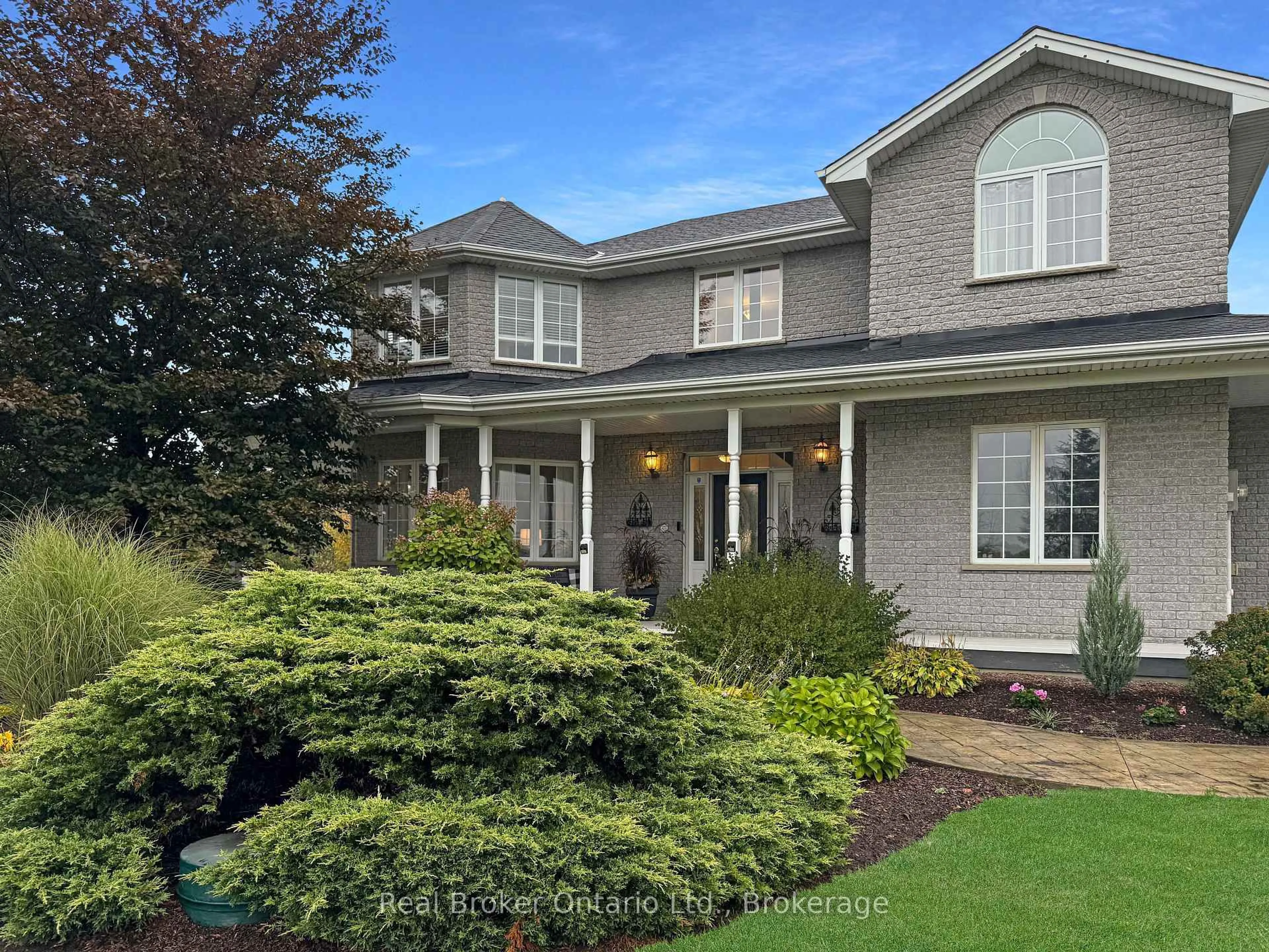 Home with brick exterior material, street for 1295 Sheffield Rd, North Dumfries Ontario N1R 5S2