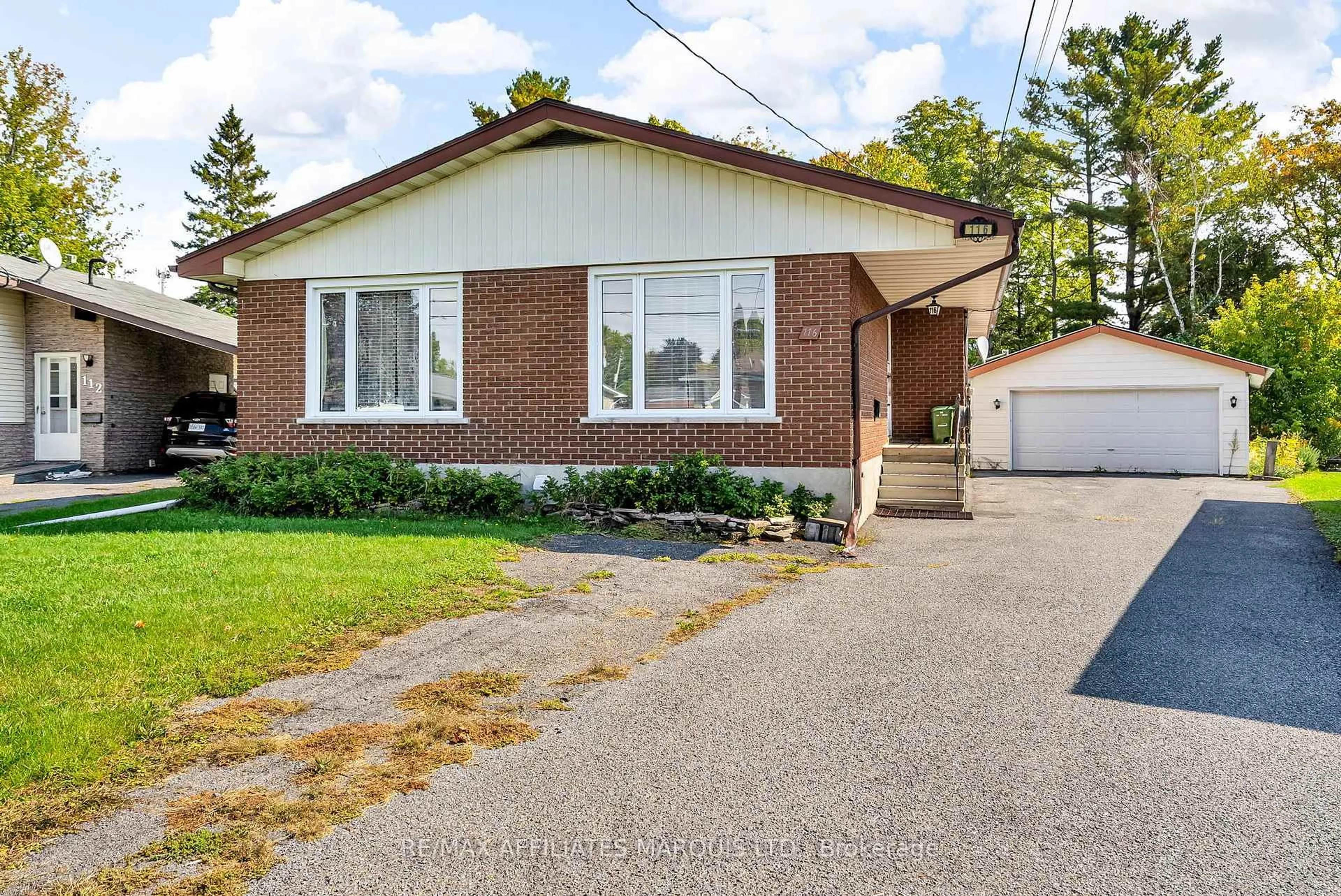 Home with brick exterior material, street for 116 Lottie Ave, Cornwall Ontario K6J 3M4