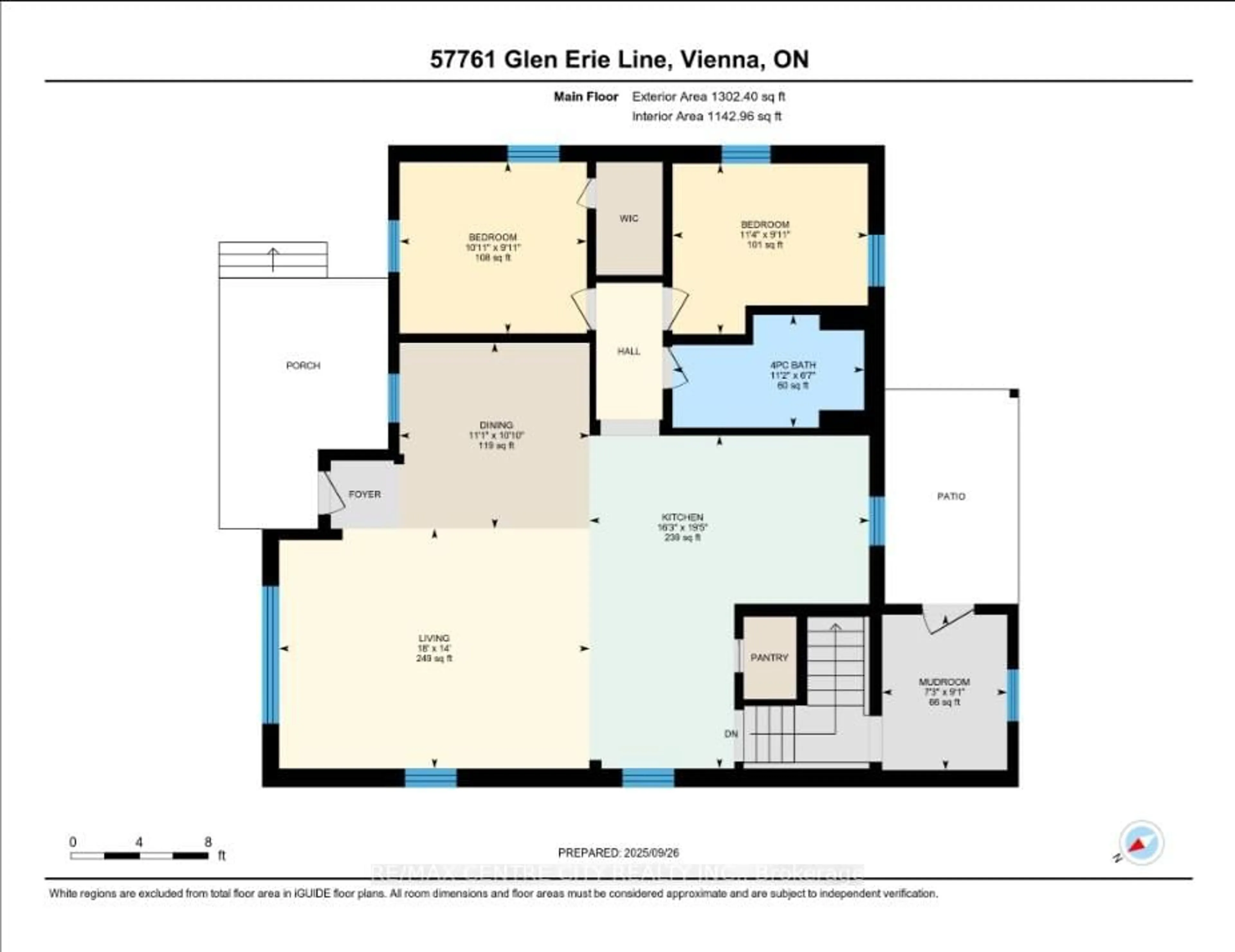 Floor plan for 57761 Glen Erie Line, Bayham Ontario N0J 1Z0