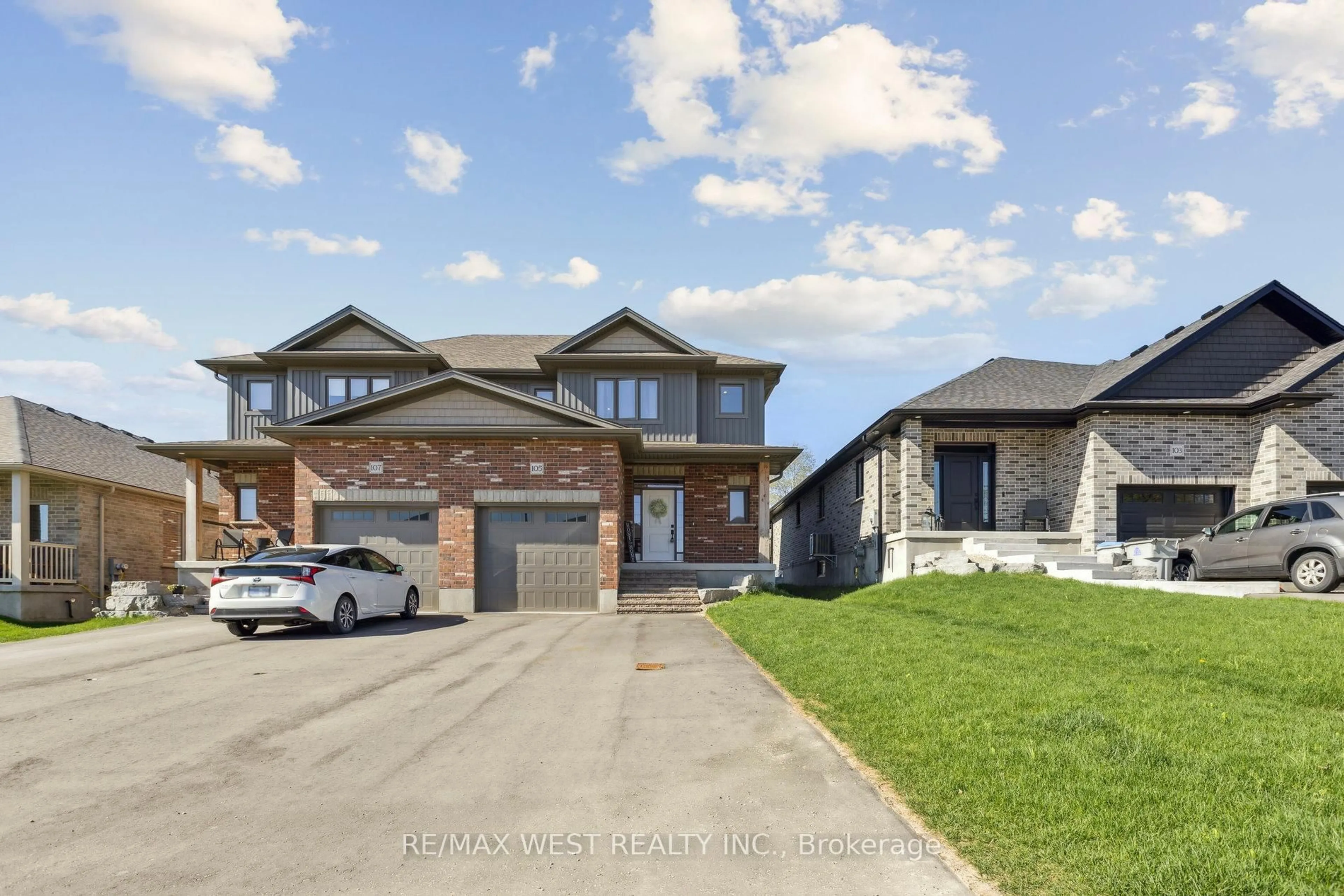 Home with brick exterior material, street for 105 PUGH St, Perth East Ontario N0K 1M0