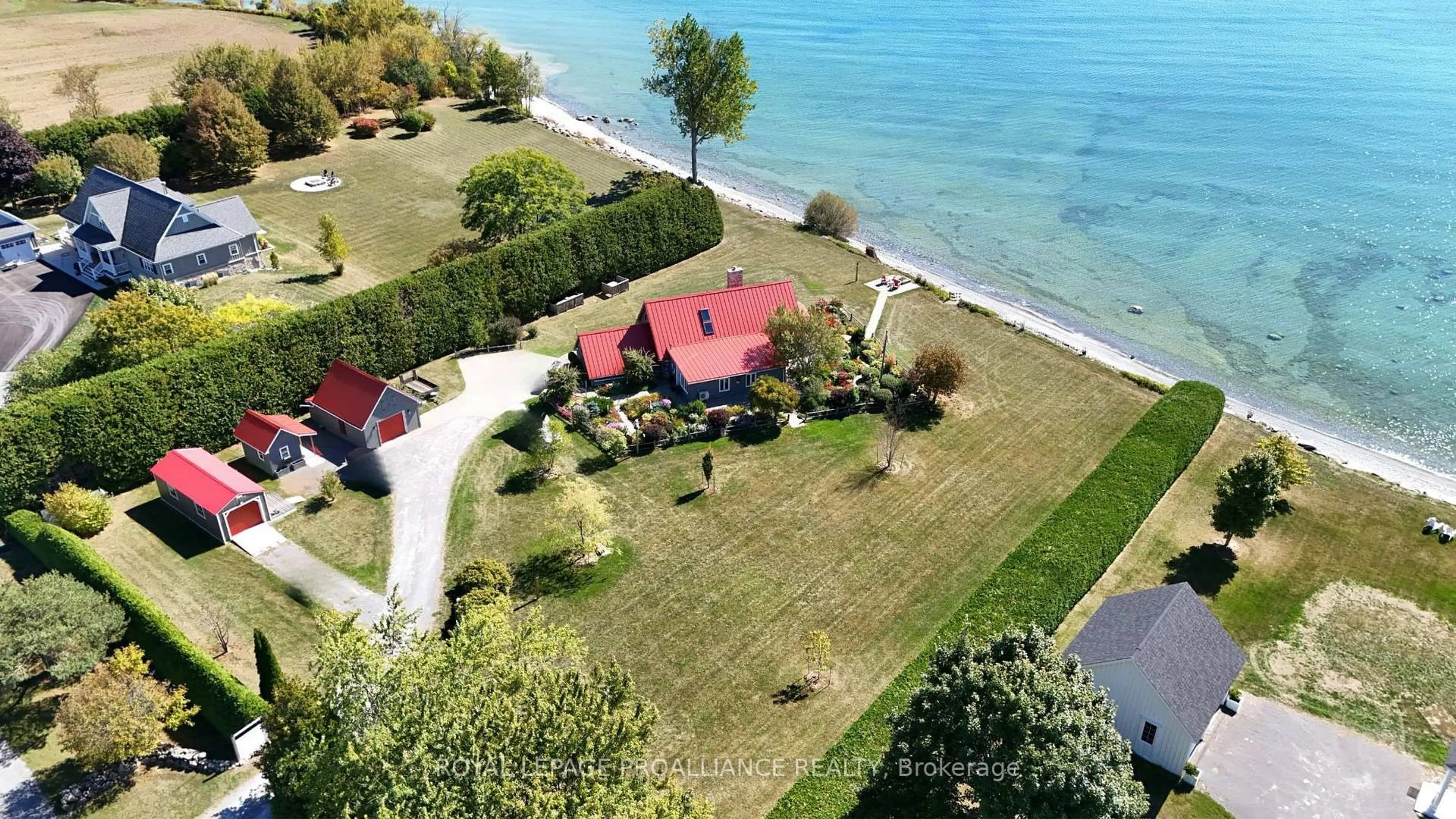 A pic from outside/outdoor area/front of a property/back of a property/a pic from drone, water/lake/river/ocean view for 227 Simpson Rd #6, Cramahe Ontario K0K 1S0