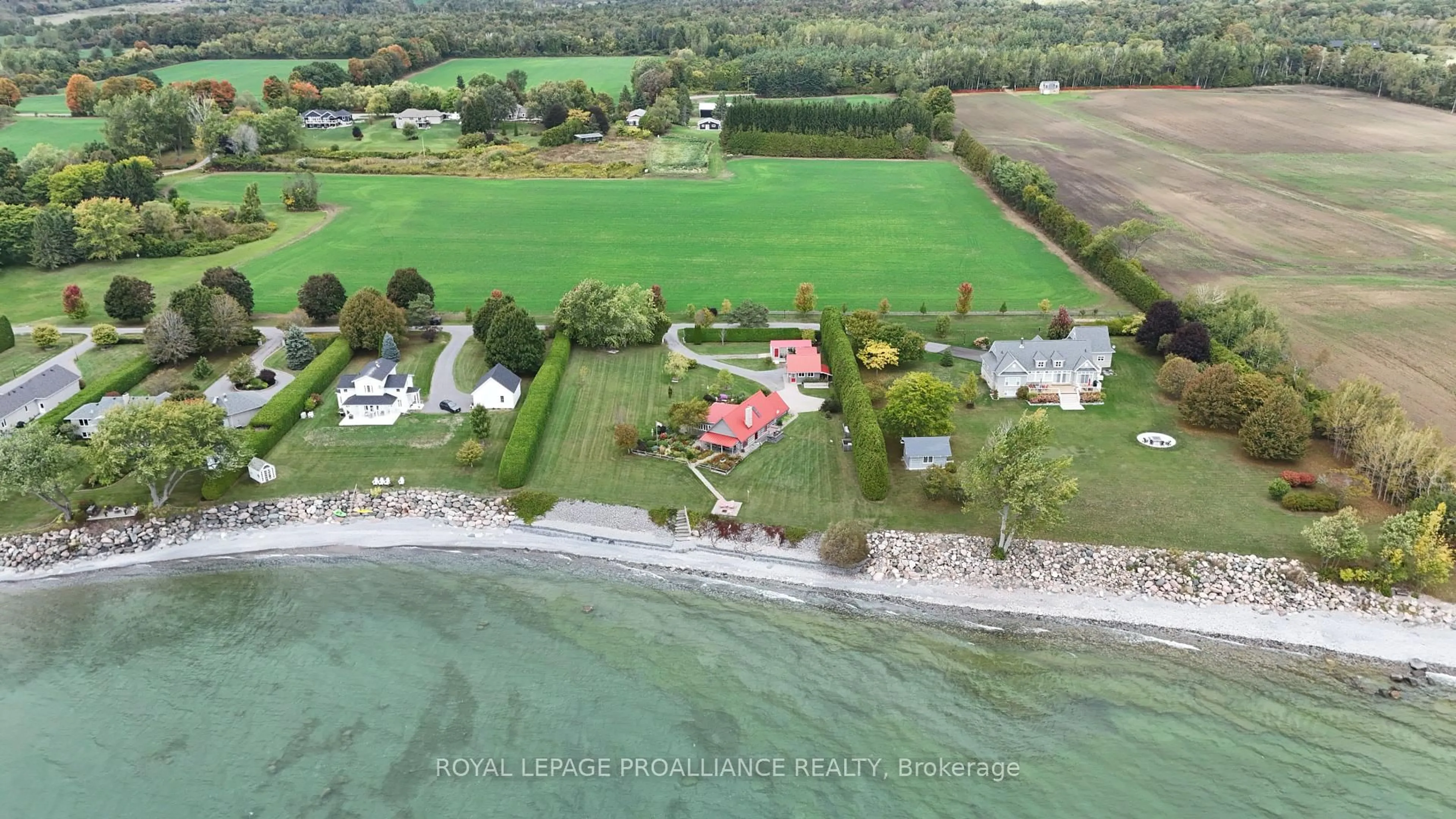 A pic from outside/outdoor area/front of a property/back of a property/a pic from drone, water/lake/river/ocean view for 227 Simpson Rd #6, Cramahe Ontario K0K 1S0