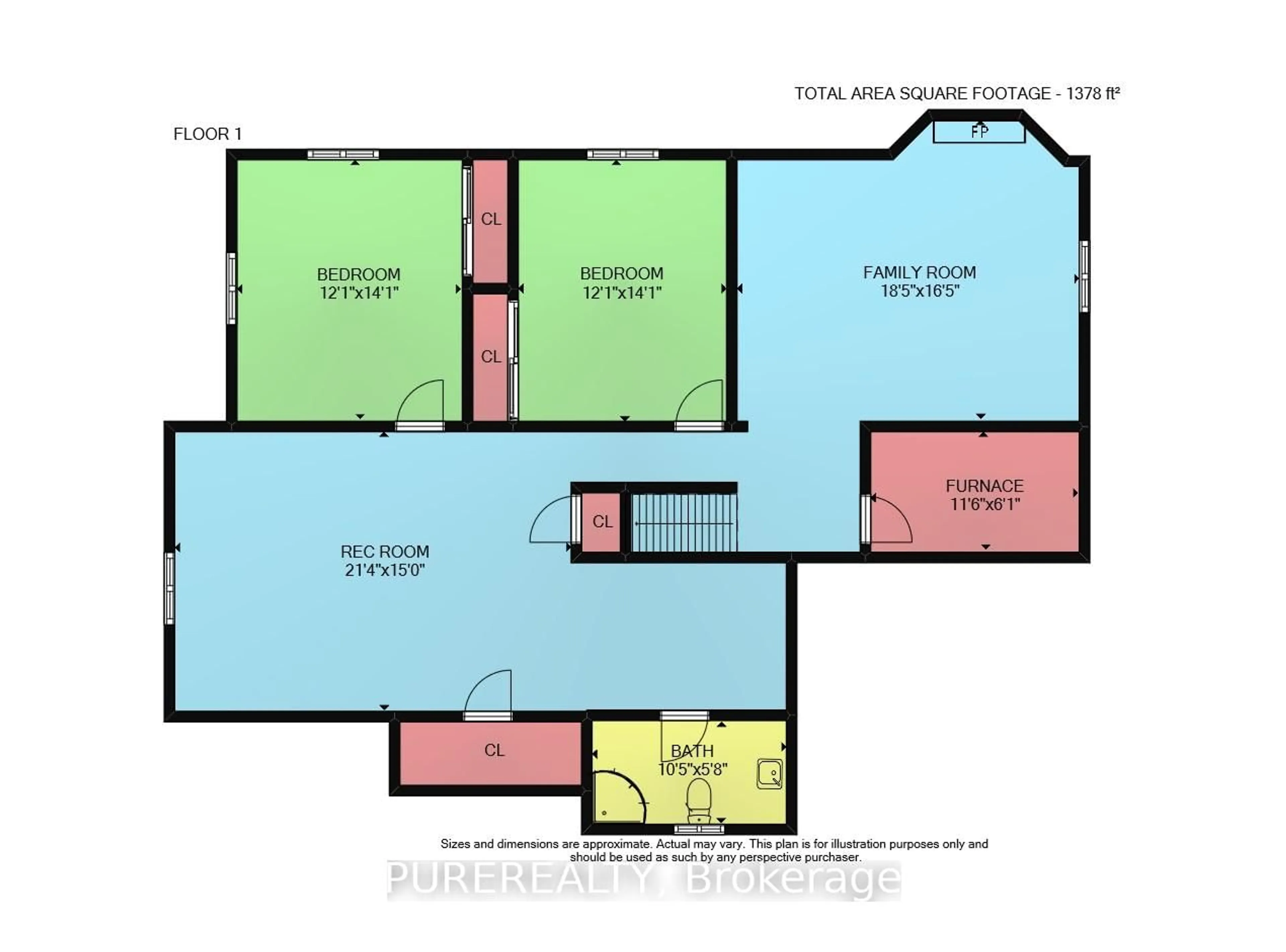 Floor plan for 223 Greenbriar Rd, Hamilton Ontario L9G 3V9