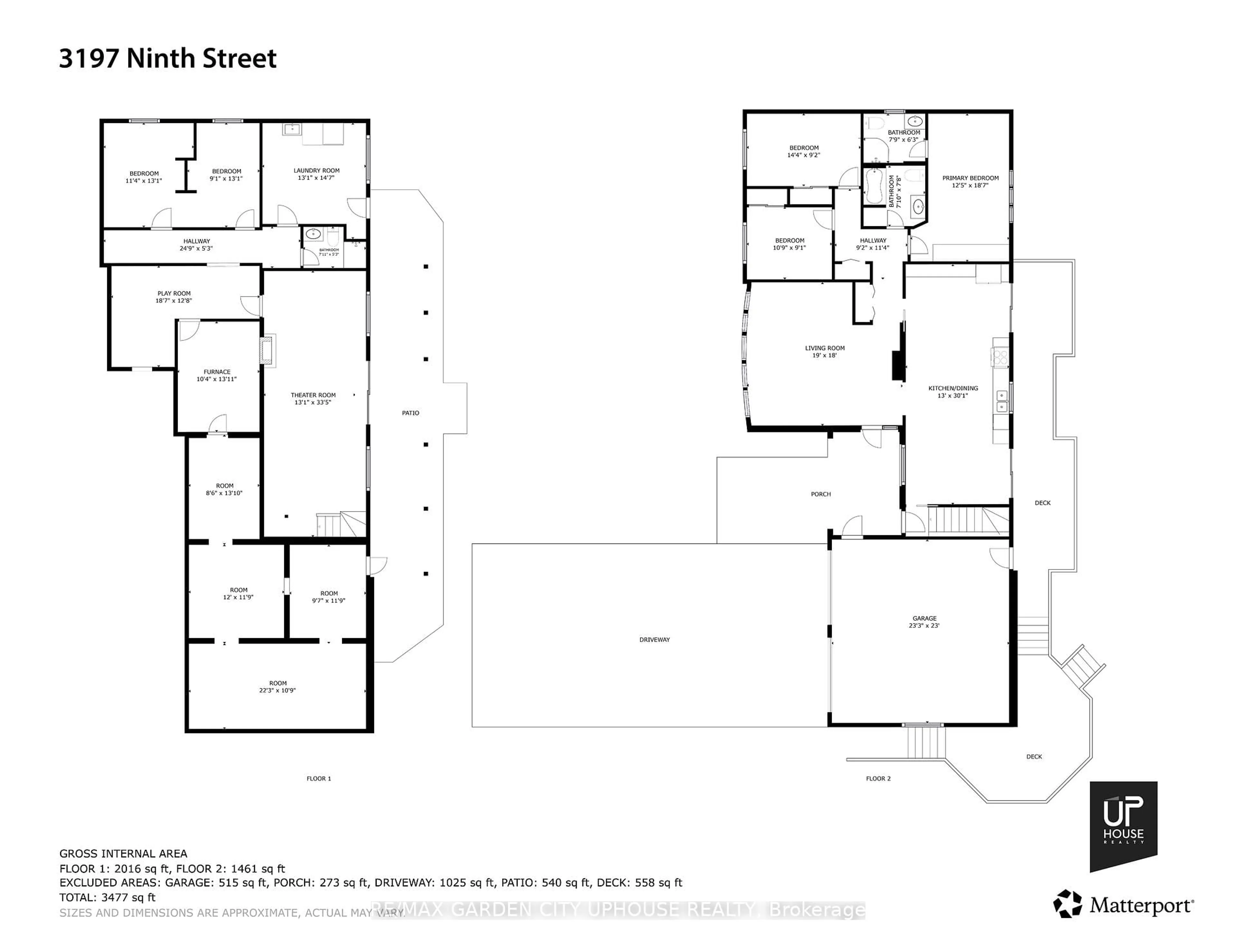 Floor plan for 3197 NINTH St, St. Catharines Ontario L2R 6P7