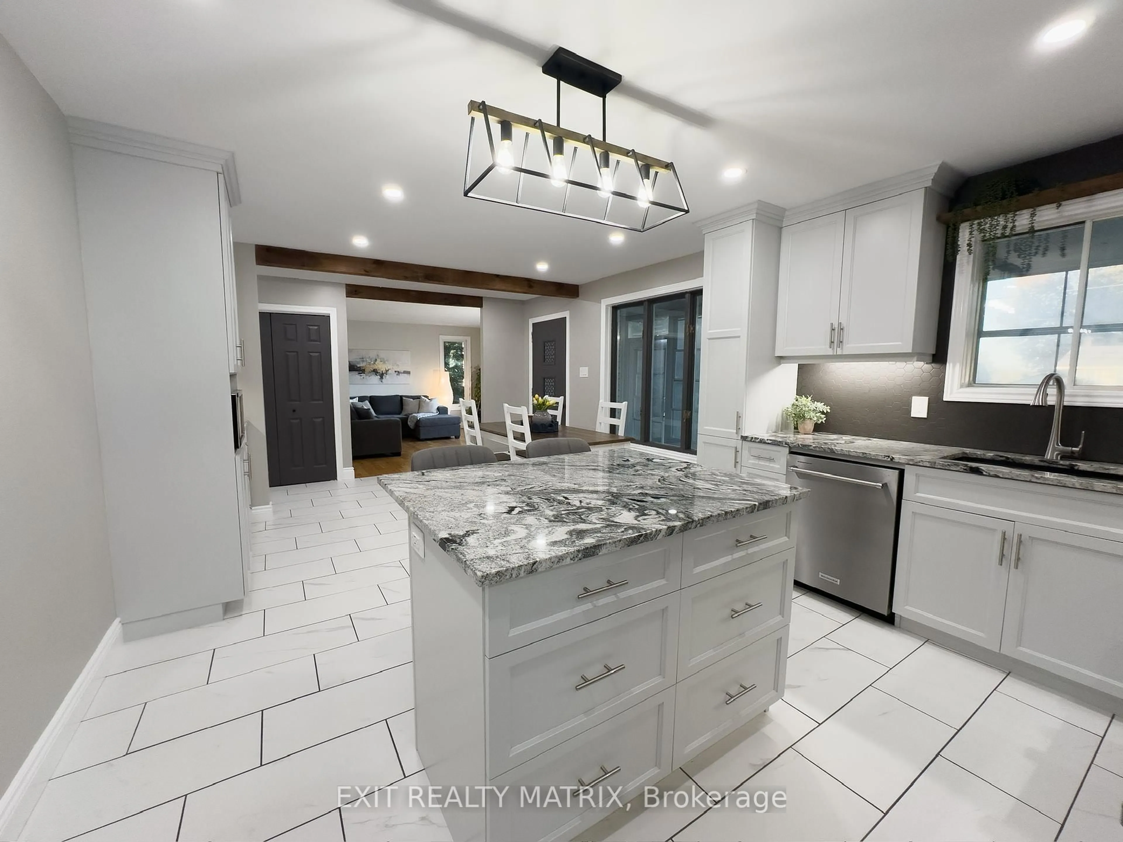 Open concept kitchen, ceramic/tile floor for 12187 COUNTY Road 3 Rd, North Dundas Ontario K0C 2K0