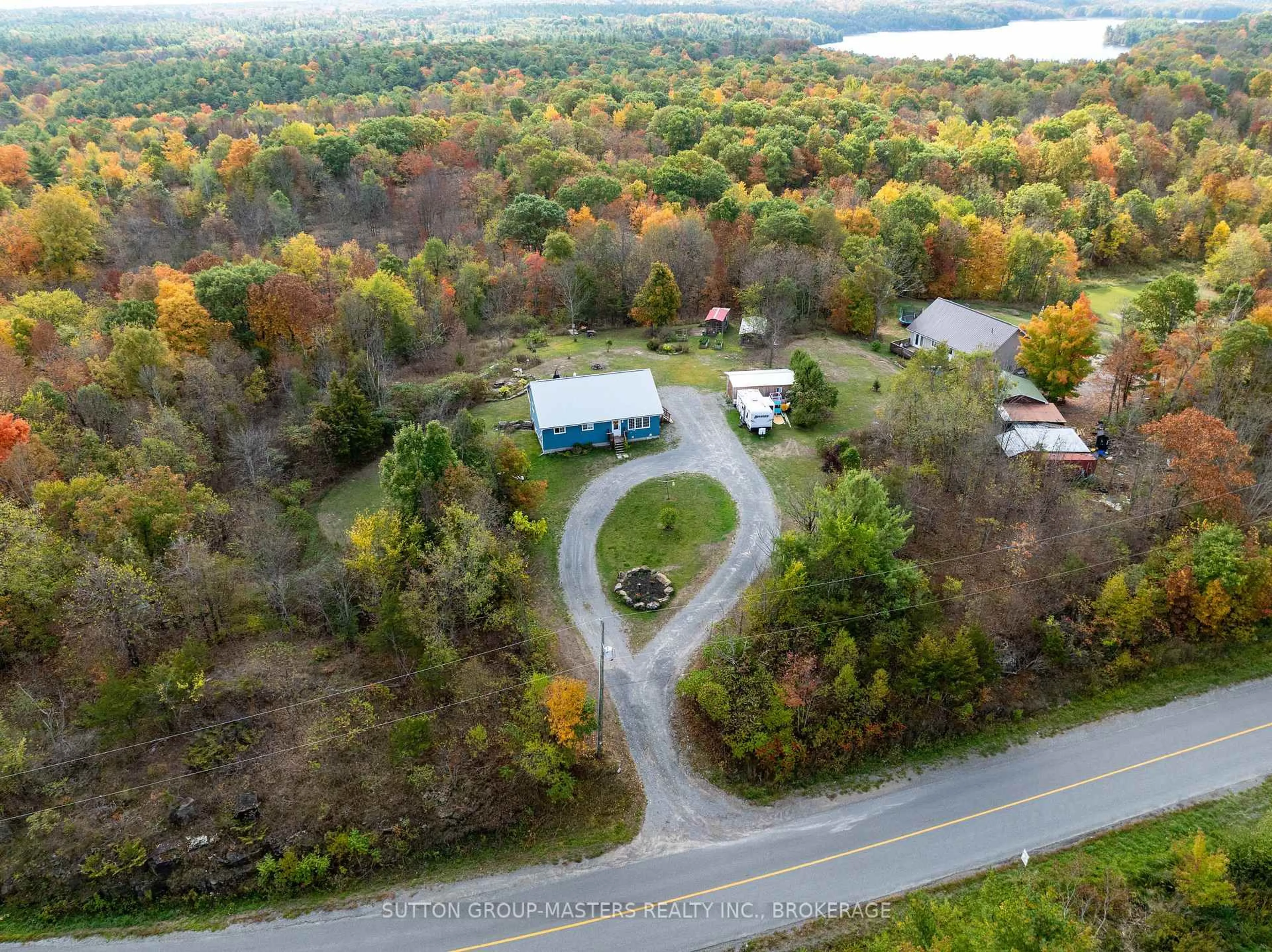 A pic from outside/outdoor area/front of a property/back of a property/a pic from drone, unknown for 7908 Battersea Rd, Battersea Ontario K0H 1H0