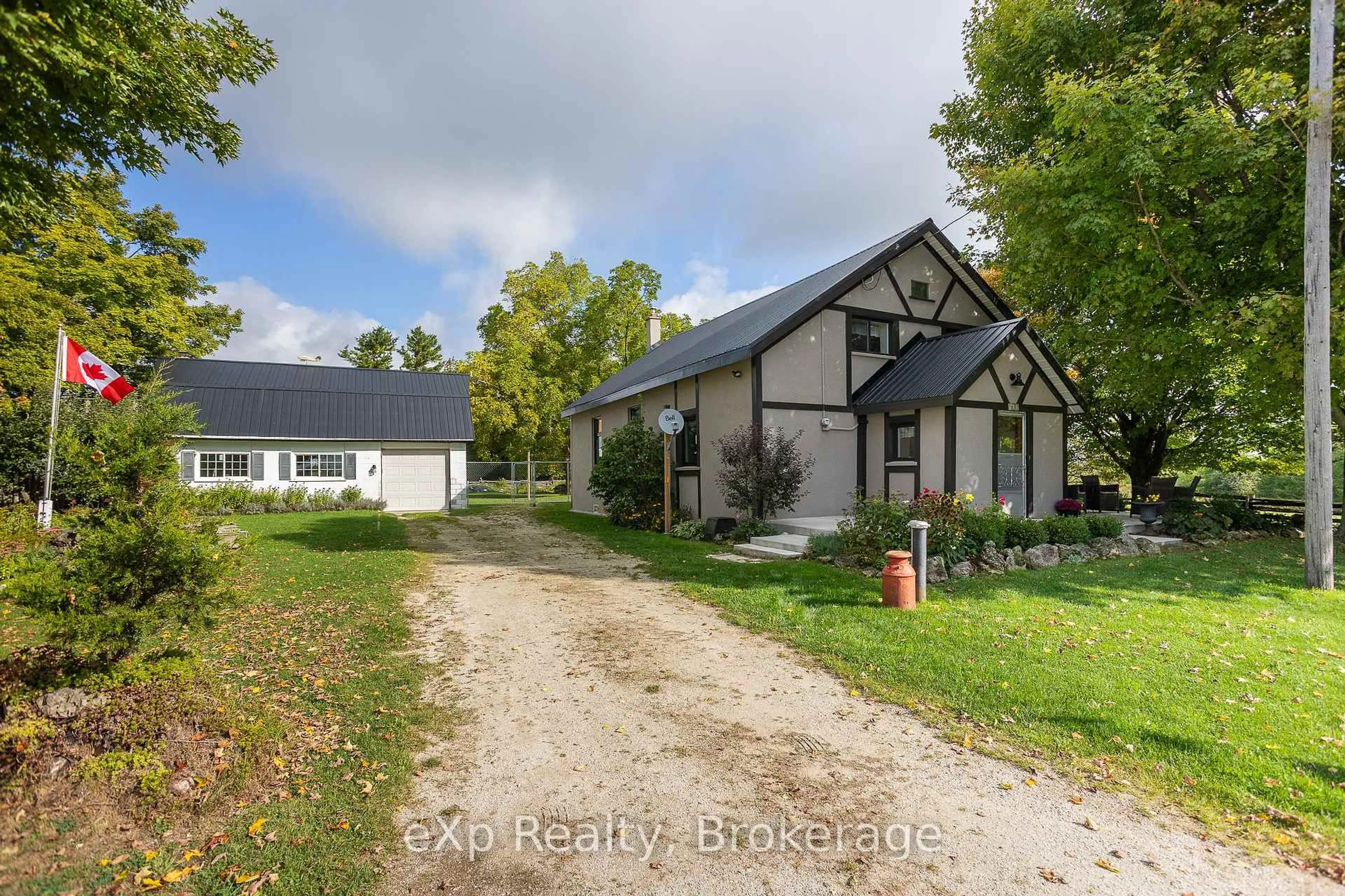 A pic from outside/outdoor area/front of a property/back of a property/a pic from drone, unknown for 780 Concession 2, Arran-Elderslie Ontario N0H 1L0