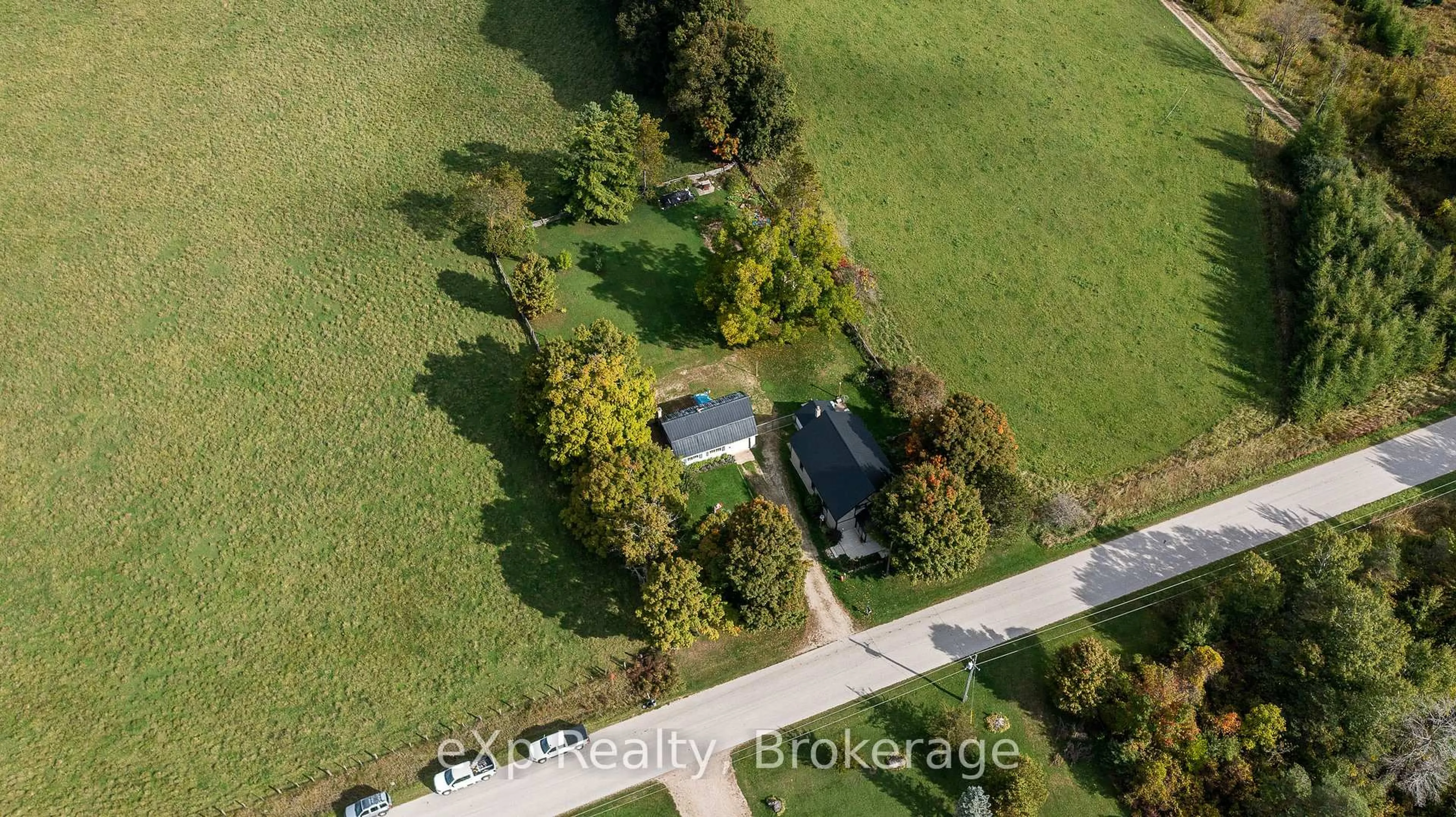 A pic from outside/outdoor area/front of a property/back of a property/a pic from drone, street for 780 Concession 2, Arran-Elderslie Ontario N0H 1L0