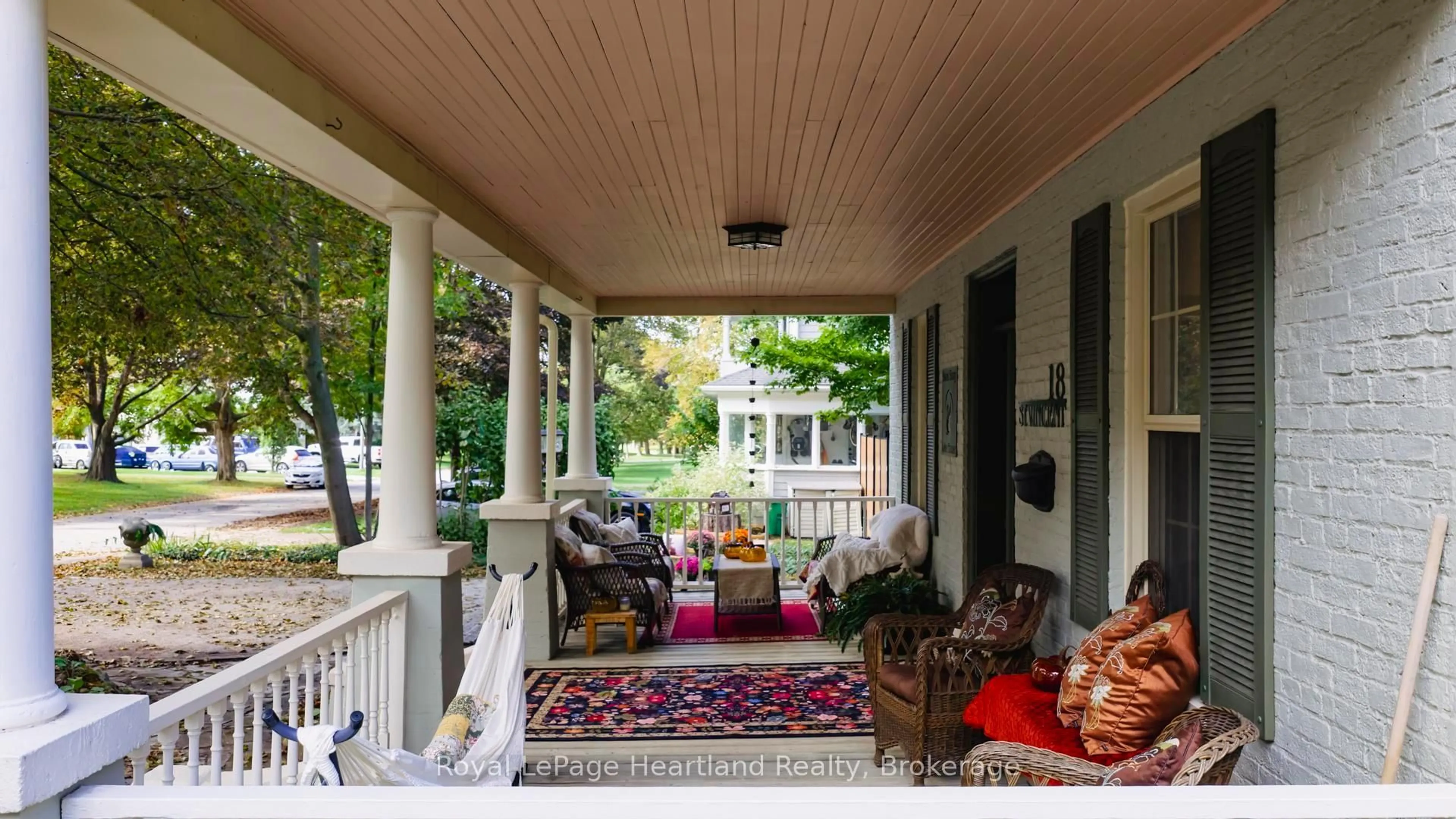 Patio, street for 18 ST VINCENT St, Goderich Ontario N7A 2M6