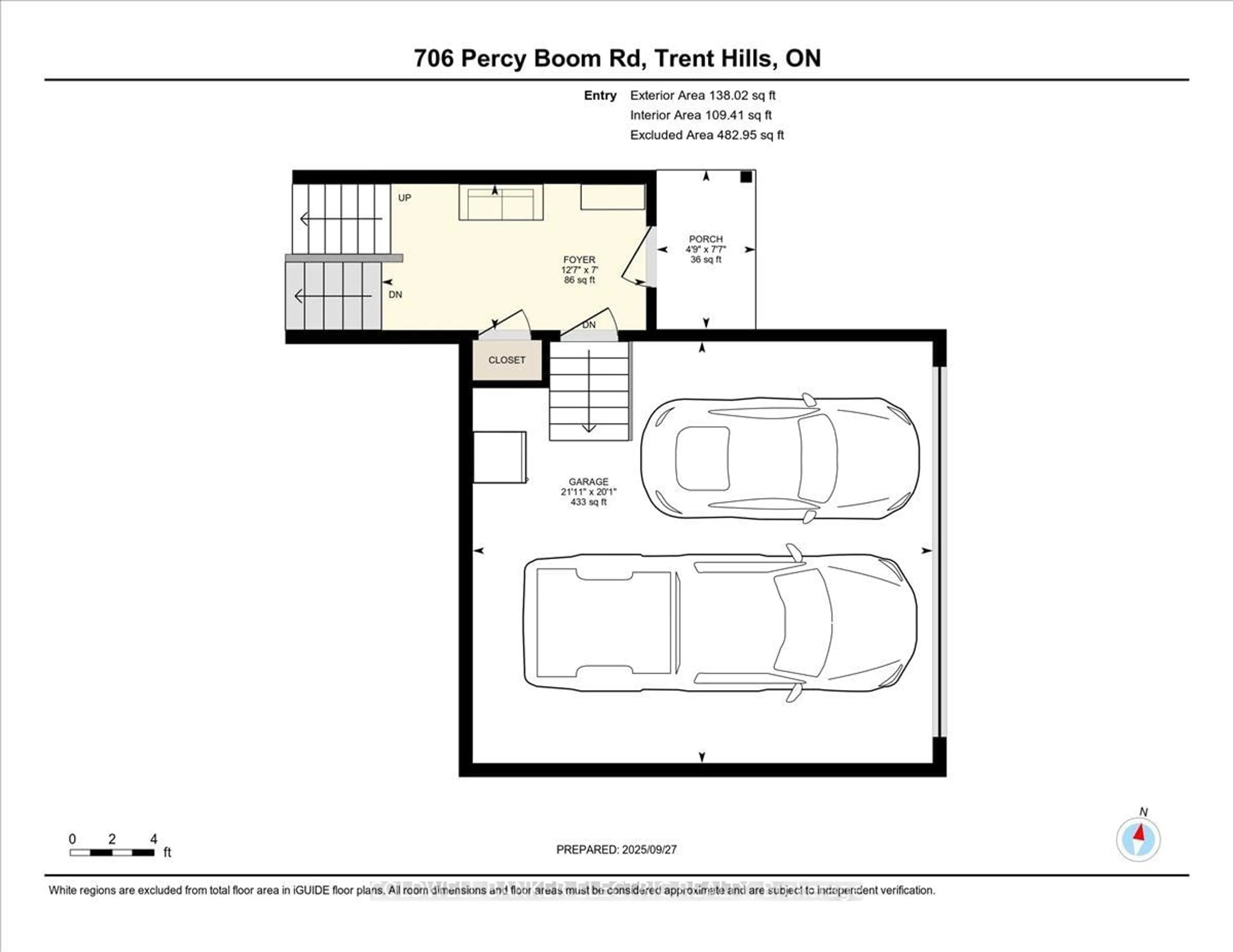Floor plan for 706 Percy Boom Rd, Trent Hills Ontario K0L 1L0