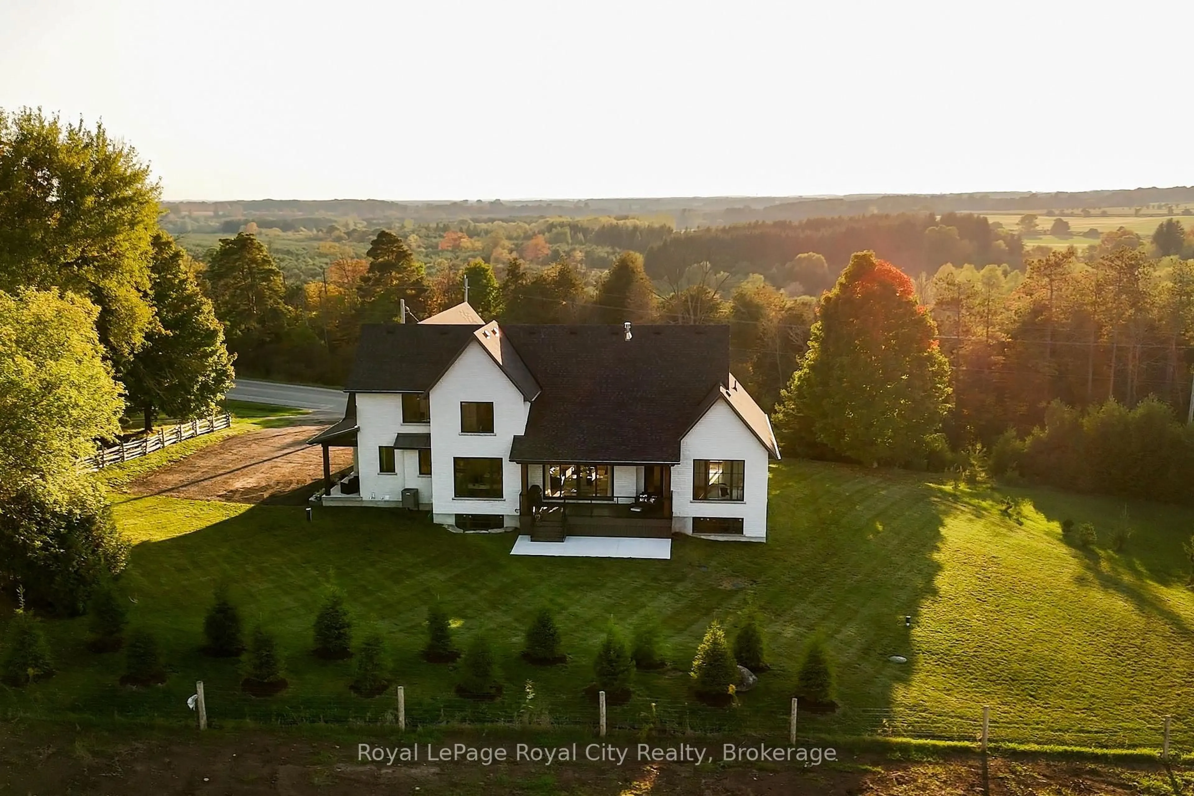 A pic from outside/outdoor area/front of a property/back of a property/a pic from drone, building for 7221 Wellington 21 Rd, Centre Wellington Ontario N0B 1B0