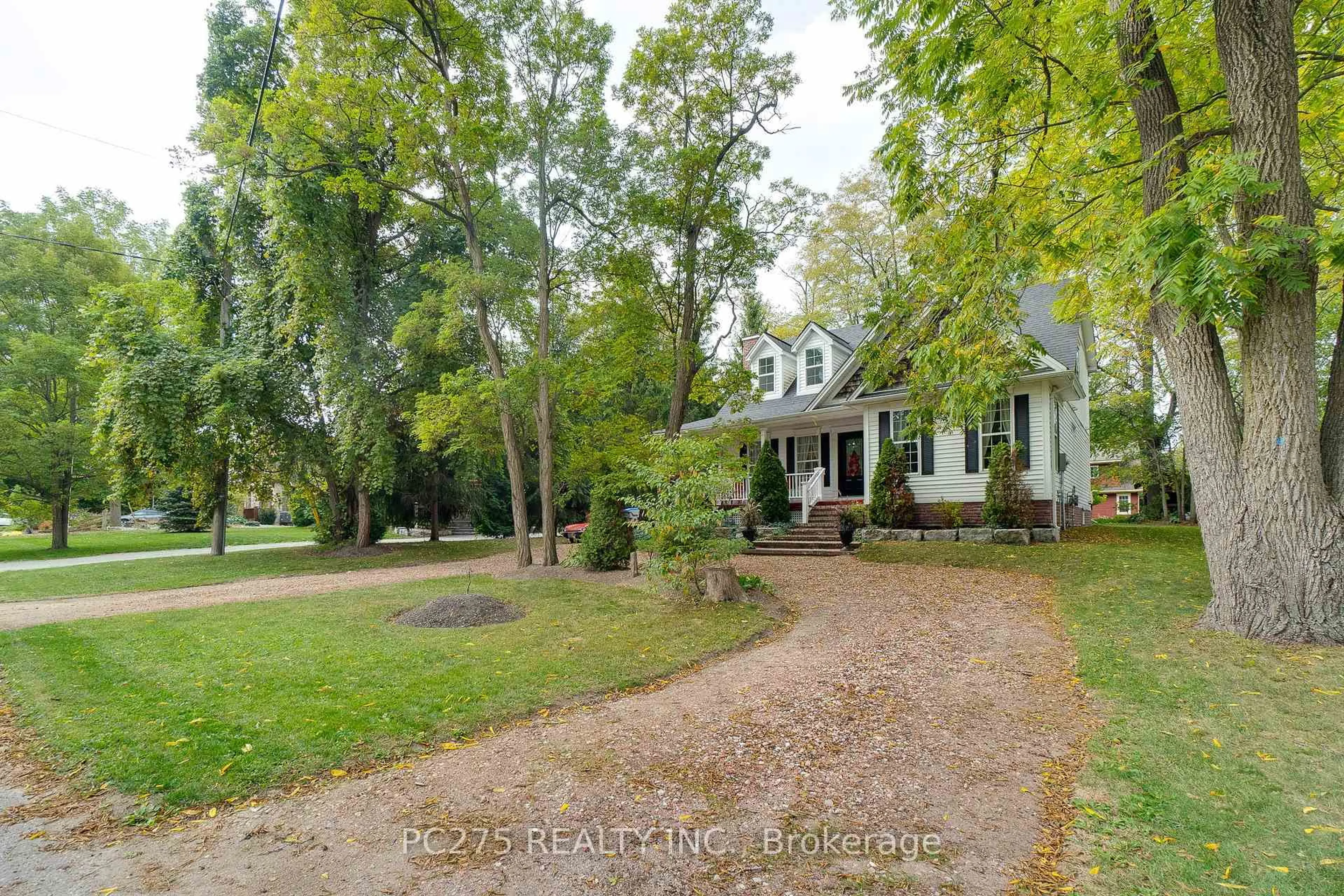 A pic from outside/outdoor area/front of a property/back of a property/a pic from drone, street for 23 Mactavesh Cres, Bluewater Ontario N0M 1G0