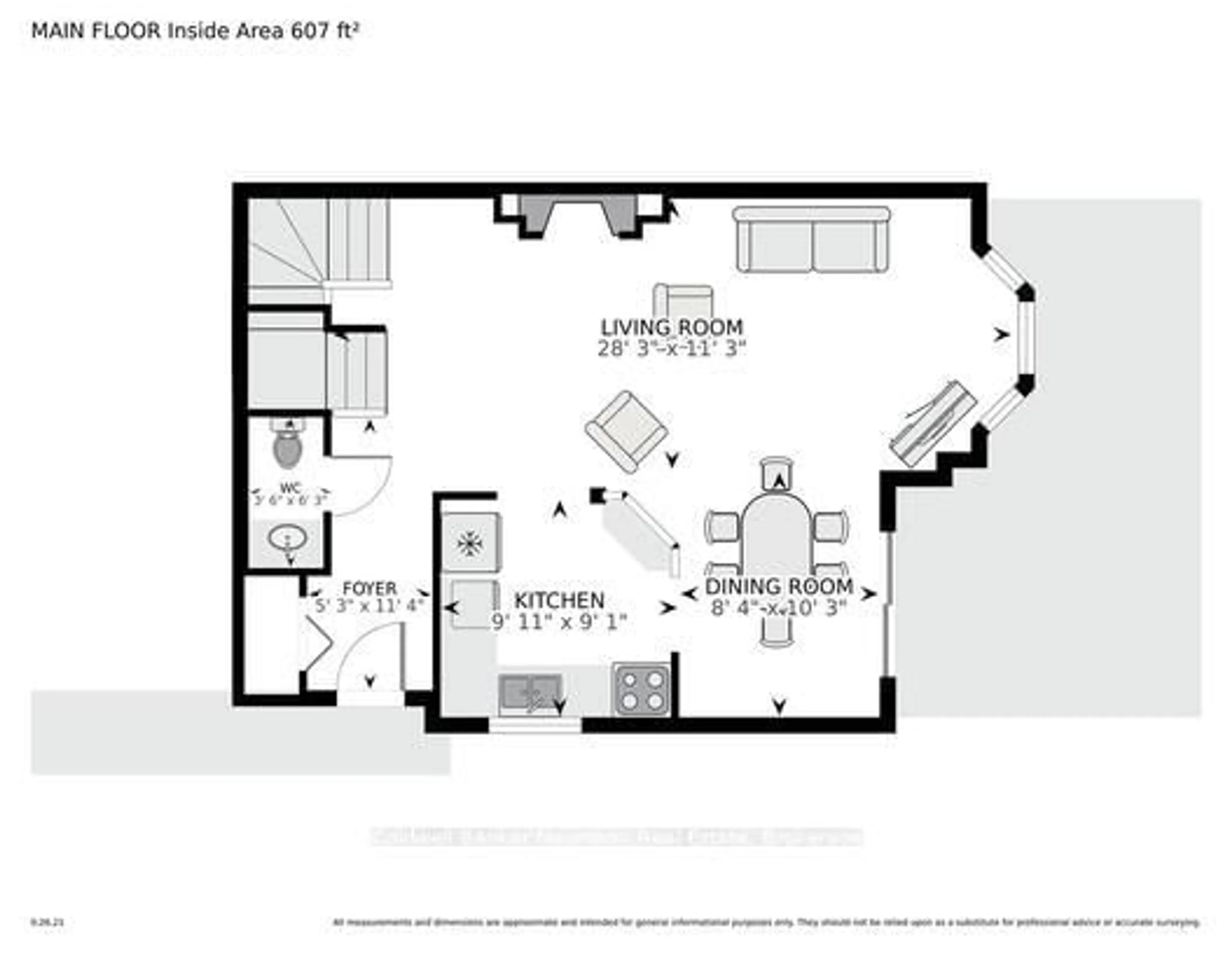 Floor plan for 941 Gordon St #56, Guelph Ontario N1G 4R9