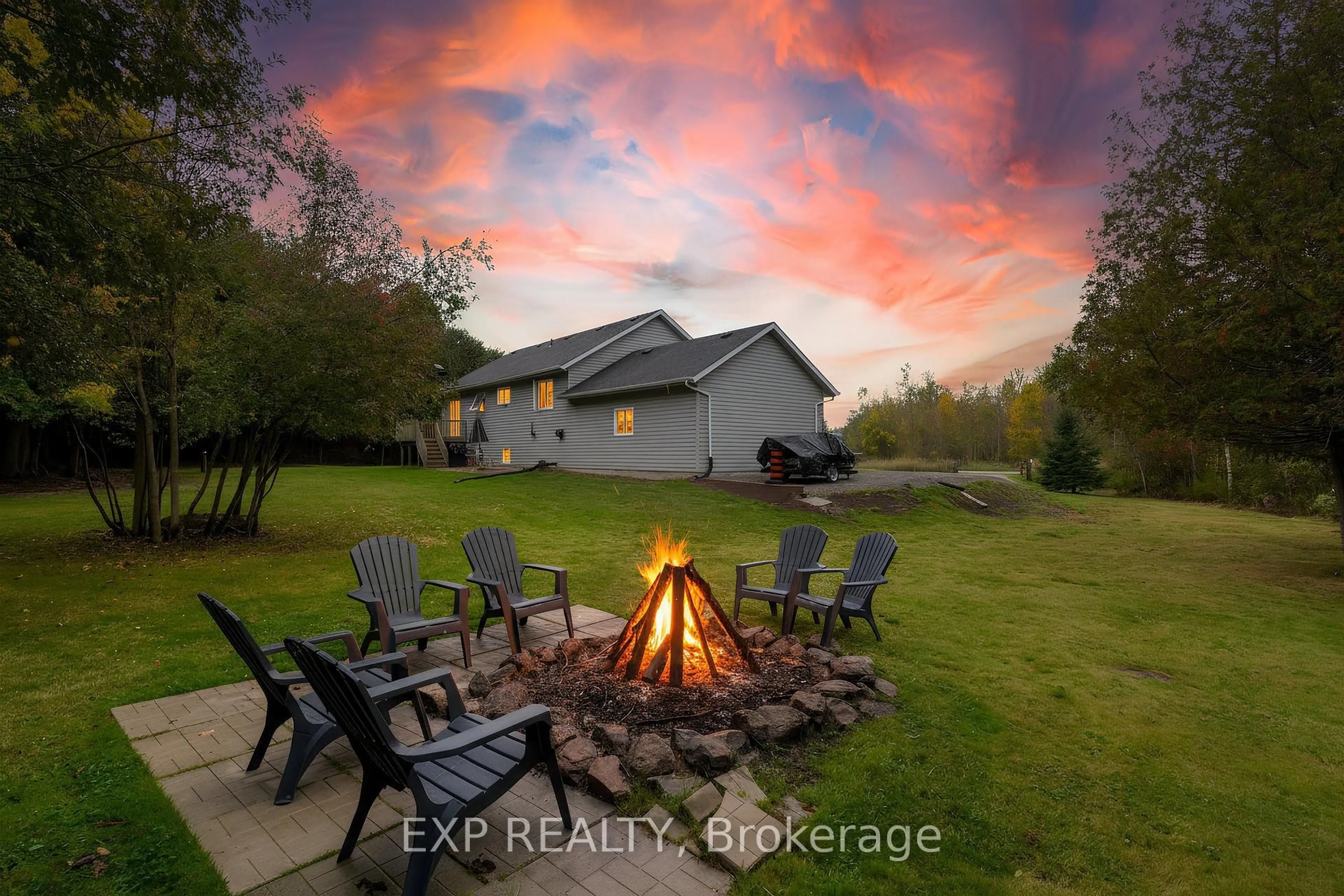 A pic from outside/outdoor area/front of a property/back of a property/a pic from drone, unknown for 146 Mark Rd, Kawartha Lakes Ontario K0M 1G0