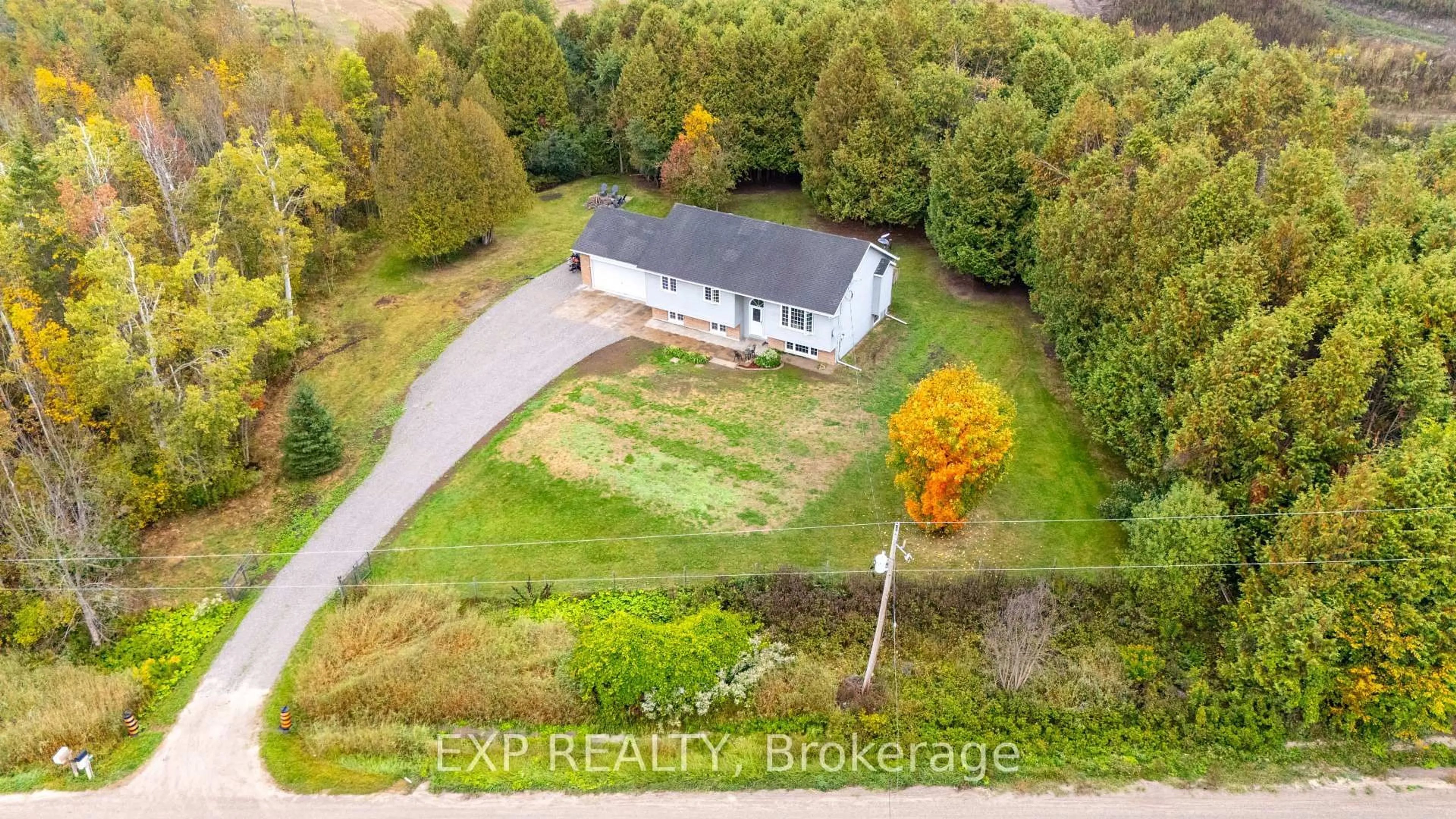 A pic from outside/outdoor area/front of a property/back of a property/a pic from drone, building for 146 Mark Rd, Kawartha Lakes Ontario K0M 1G0