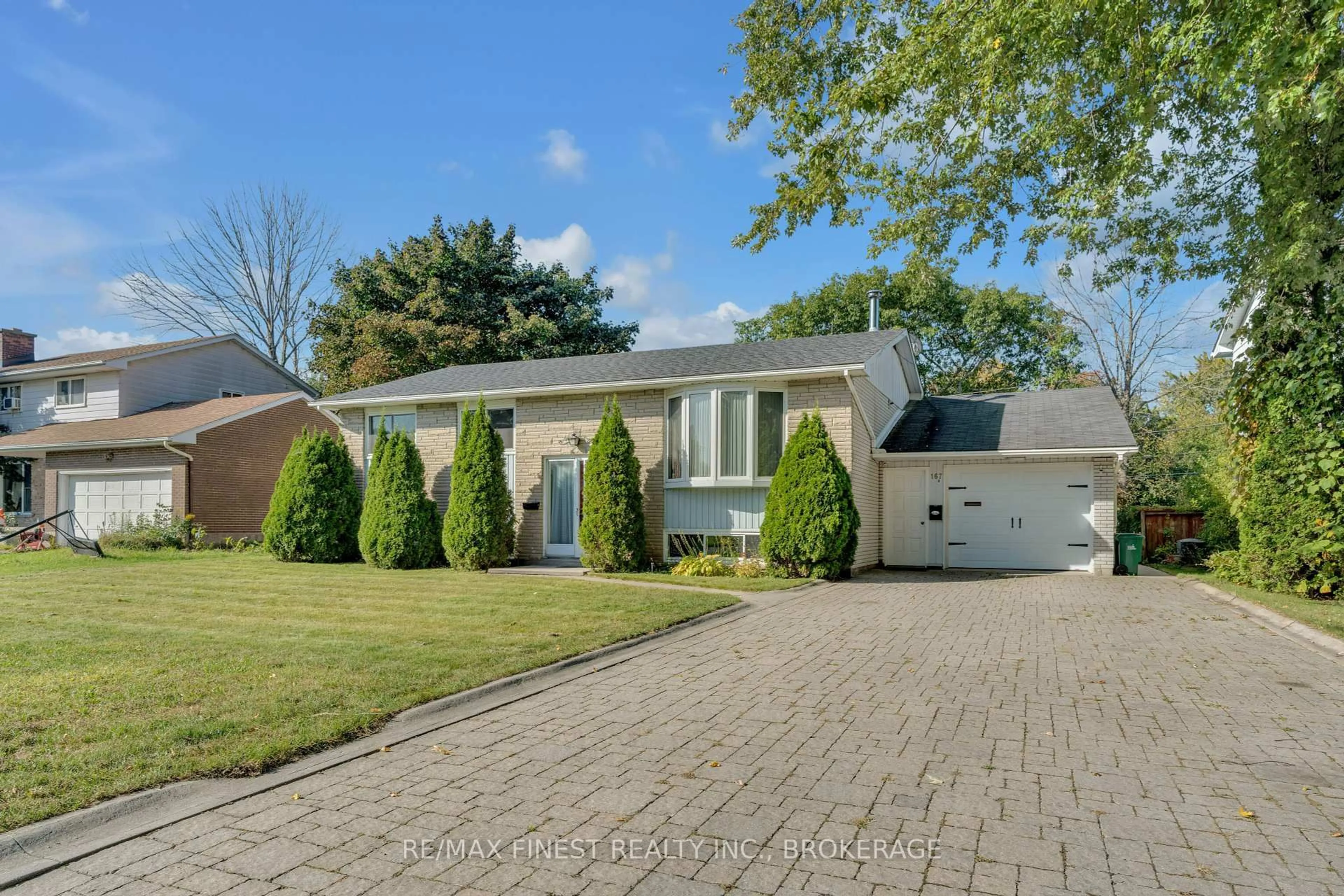 Home with brick exterior material, street for 167 Sherman St, Kingston Ontario K7M 4G9