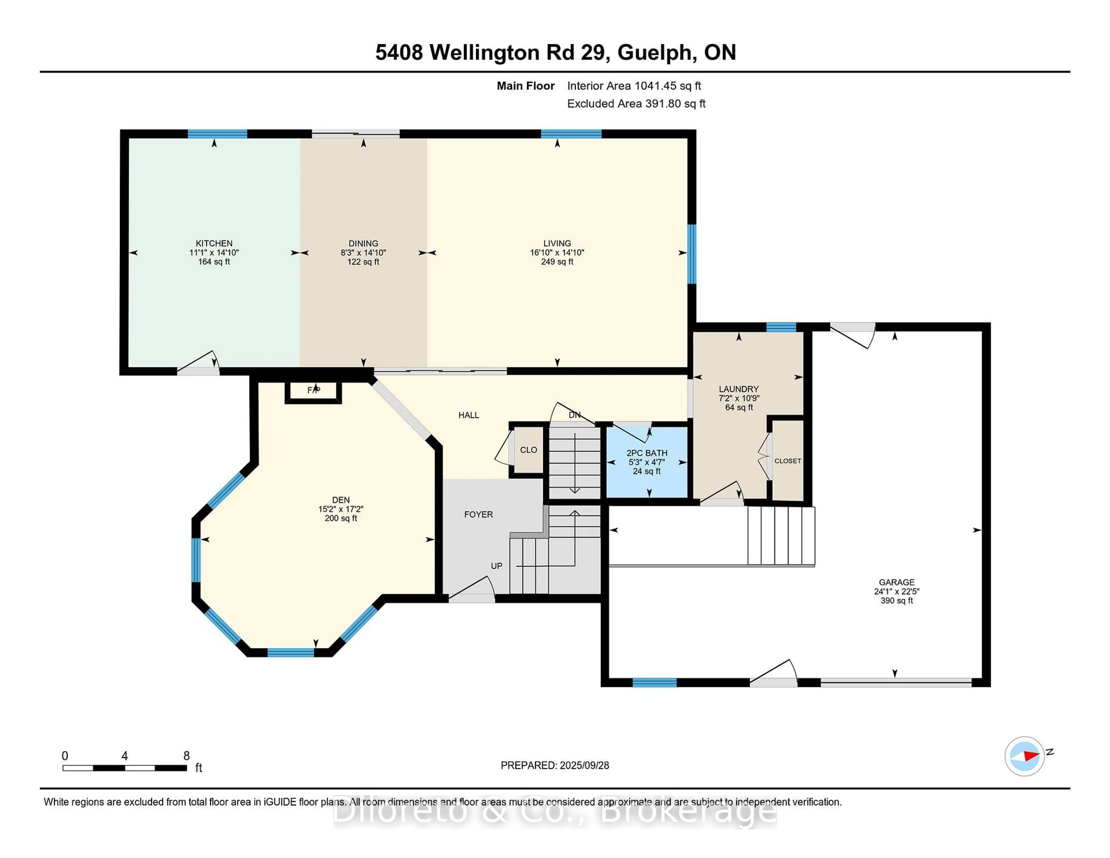 Floor plan for 5408 Wellington 29 Rd, Guelph/Eramosa Ontario N0B 2K0