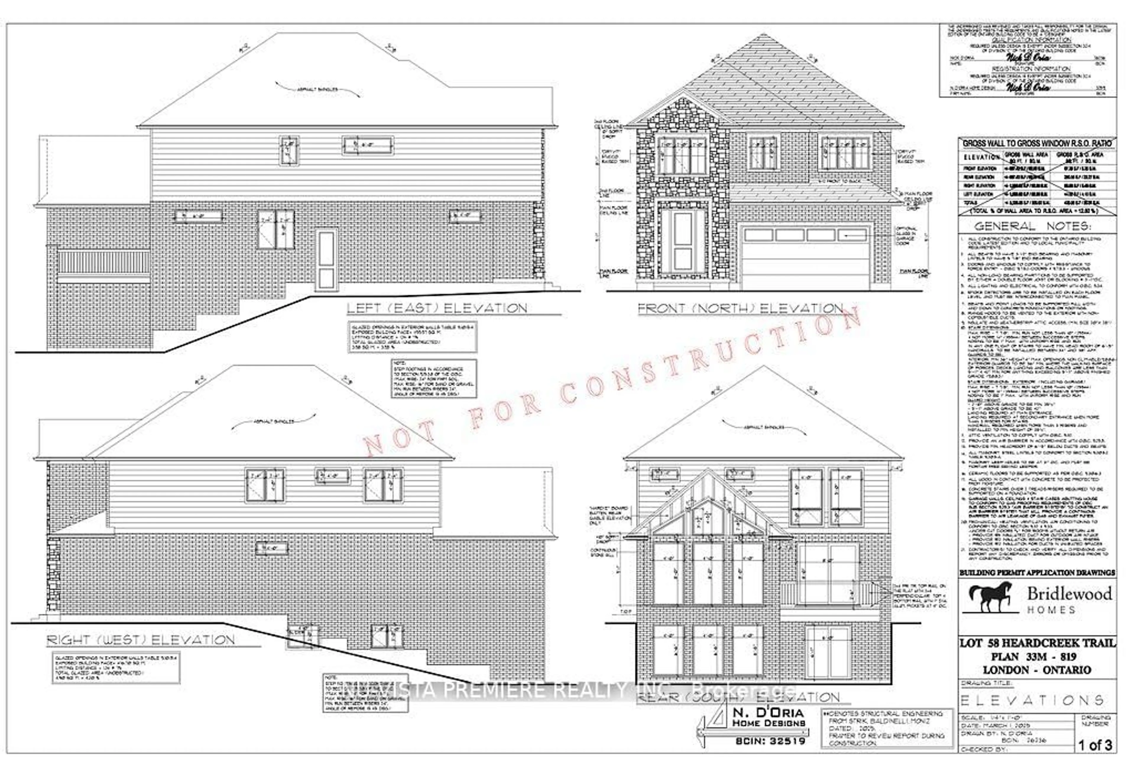 Floor plan for 2693 HEARDCREEK Tr, London North Ontario N6G 0Z8