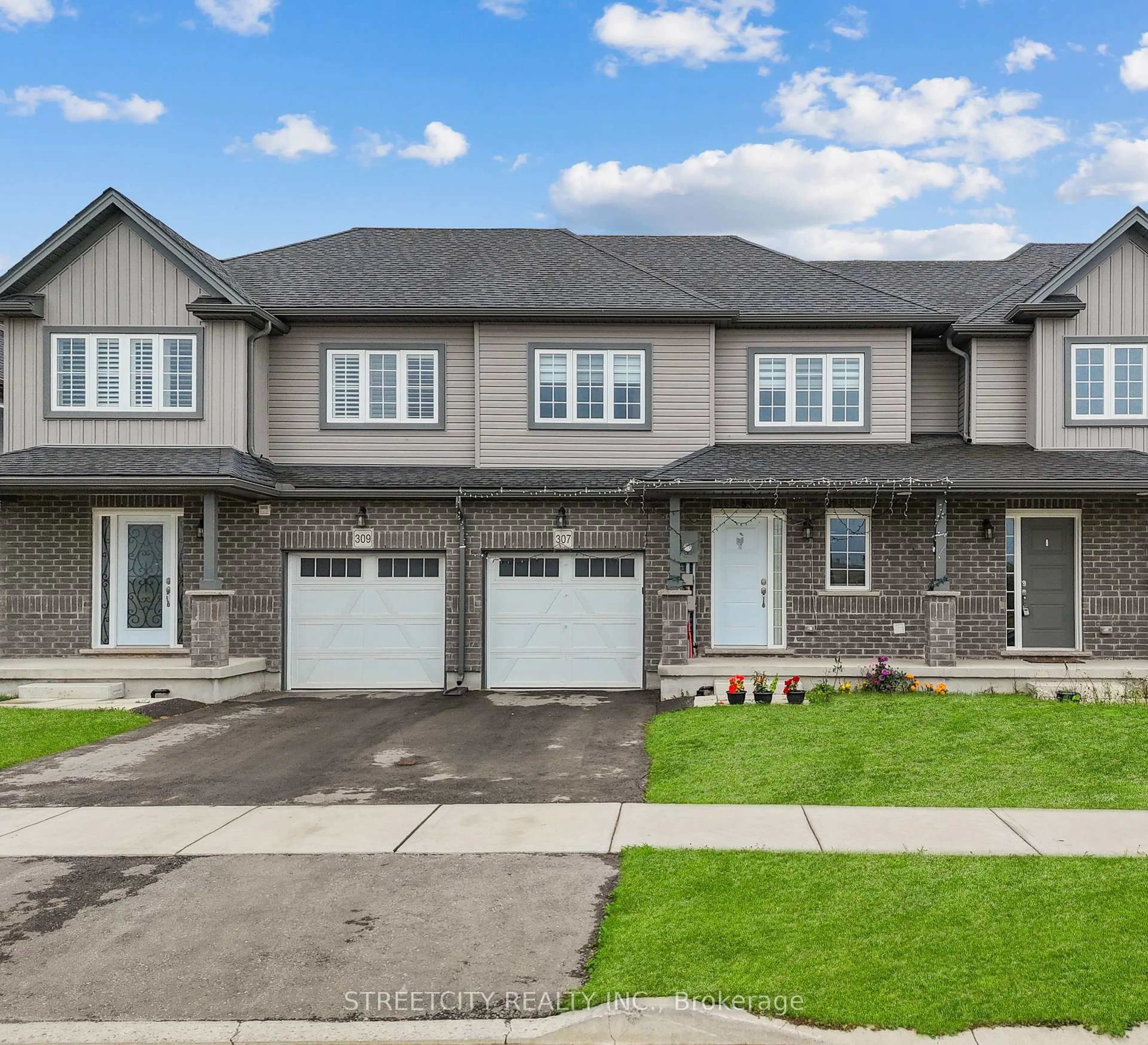 Home with brick exterior material, street for 307 Kennington Way, London South Ontario N6L 0H4