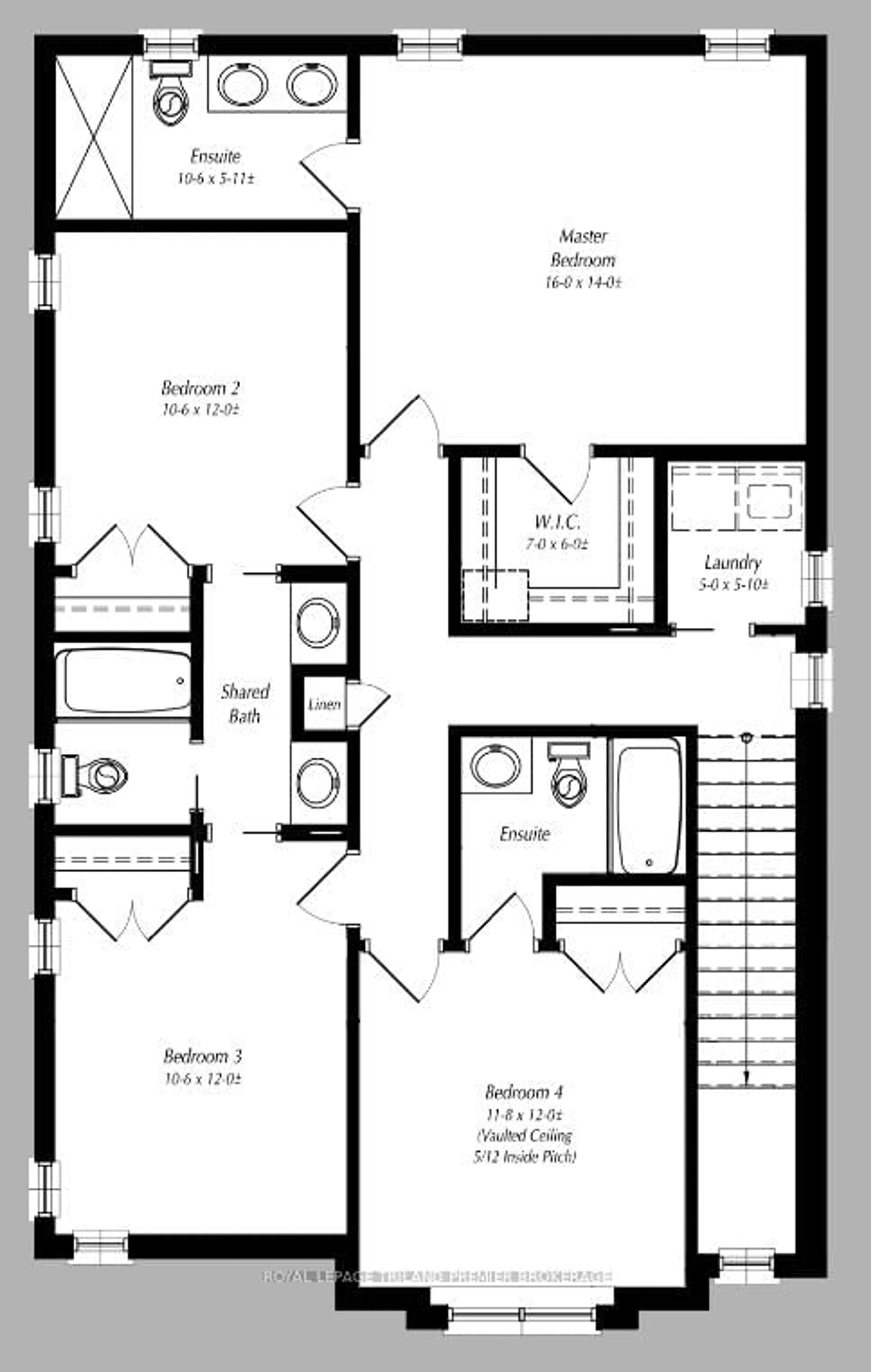 Floor plan for 4346 SAGEBRUSH Cres, London South Ontario N6P 0H7